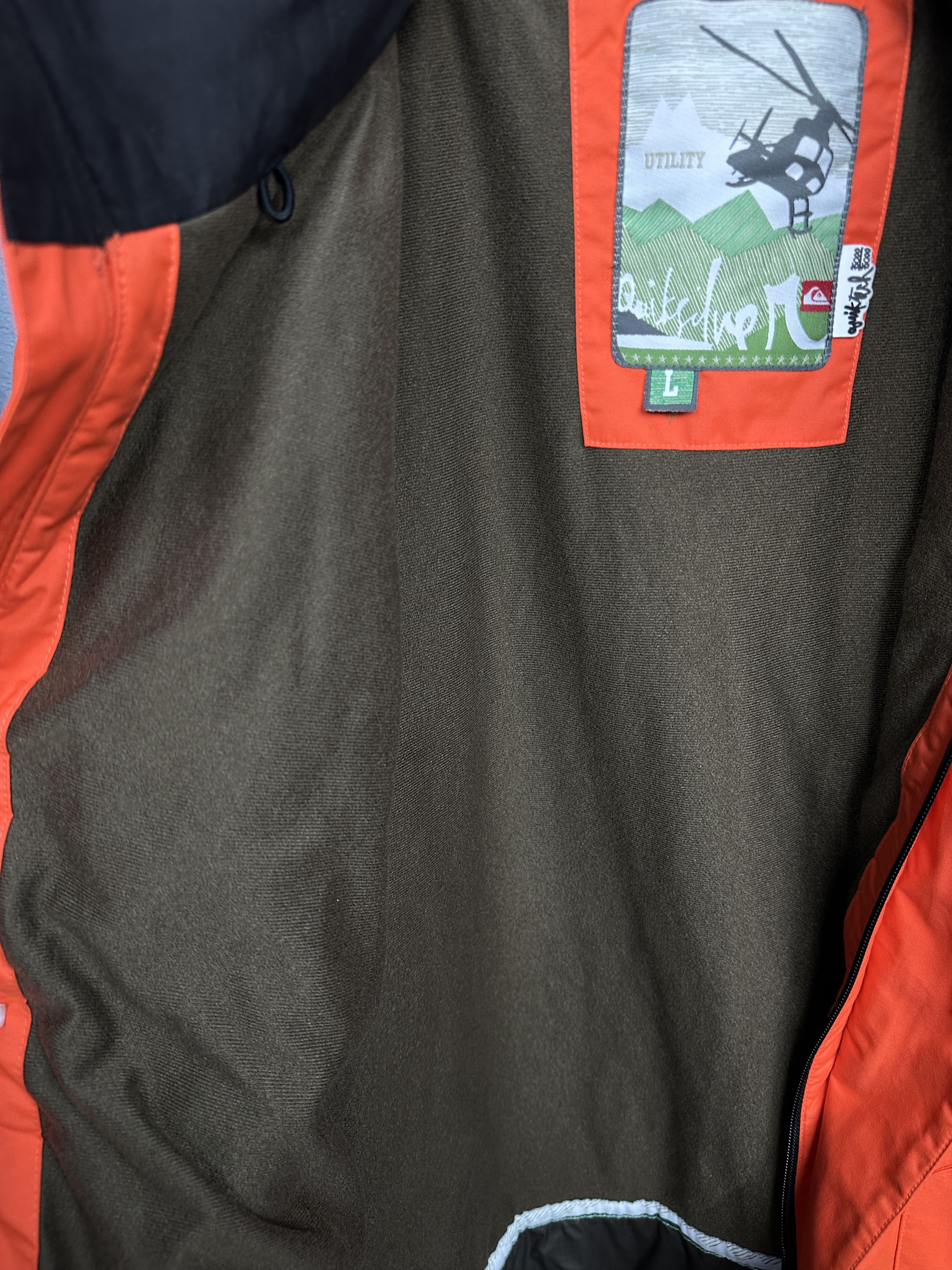 Quiksilver Quiksilver Mens Ski Snowboard Tappu Jacket Size US L / EU 52-54 / 3 - 7 Thumbnail