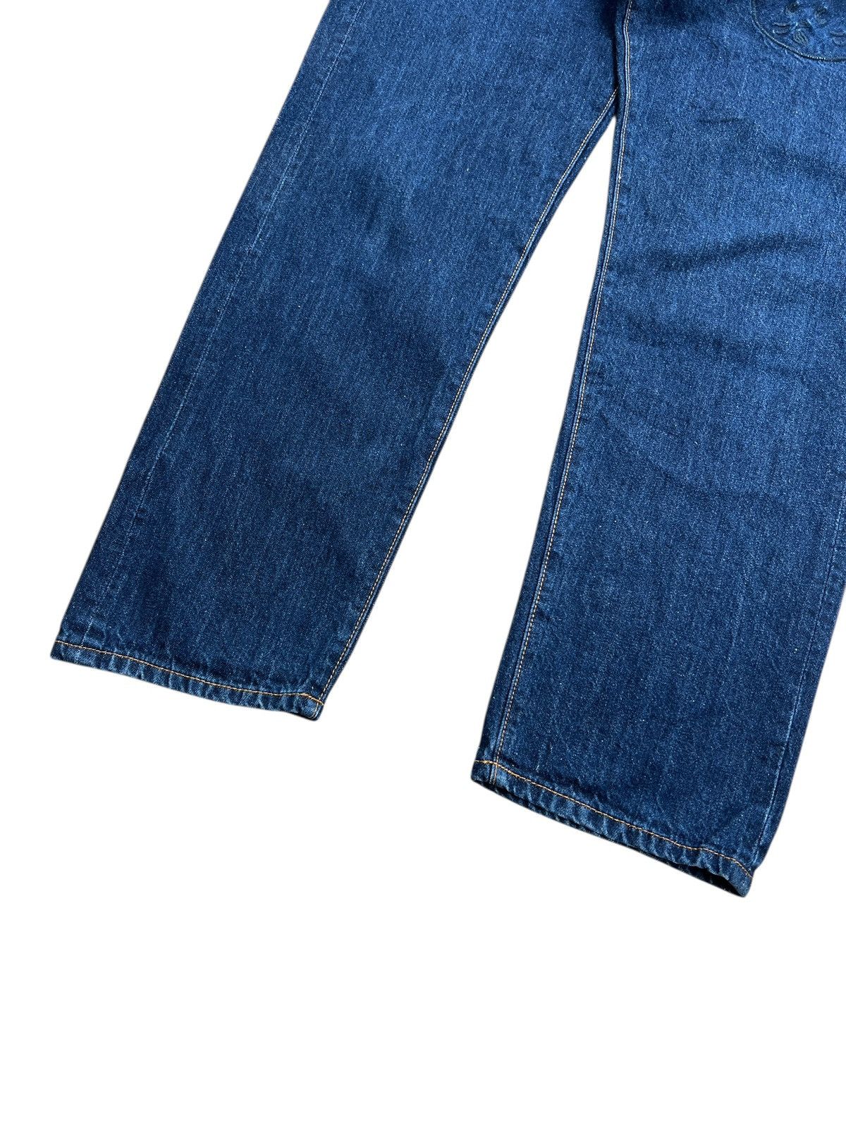 Ne-Net Ne-Net Embroidery Cat Indigo Jeans Size US 32 / EU 48 - 4 Thumbnail