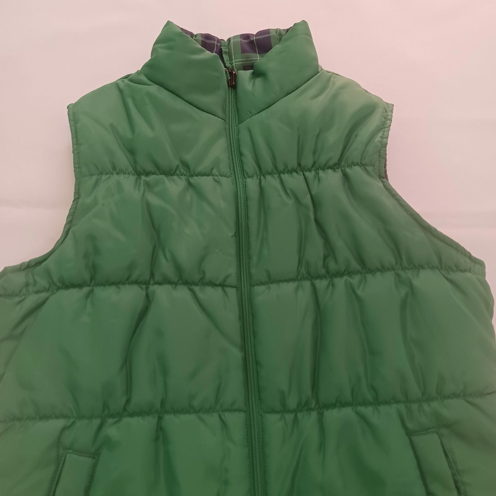 Merona Merona Women Reversible Vest Jacket LARGE Coat Green & Black Size L / US 10 / IT 46 - 10 Thumbnail