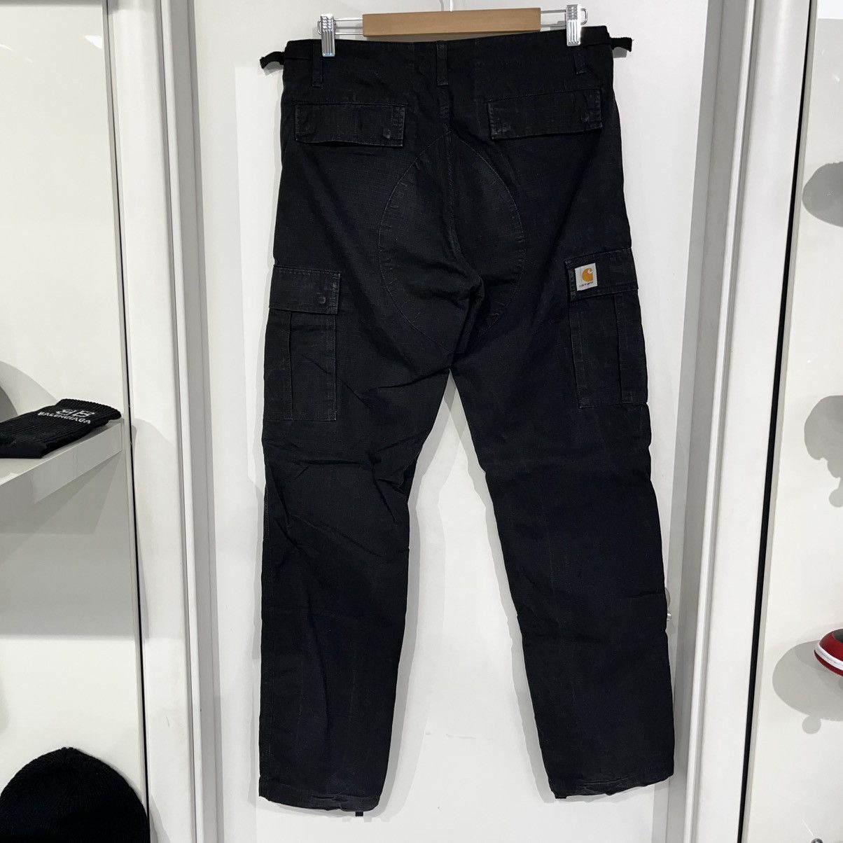 Carhartt Carhartt Cargo Pants Black Size US 31 - 2 Thumbnail