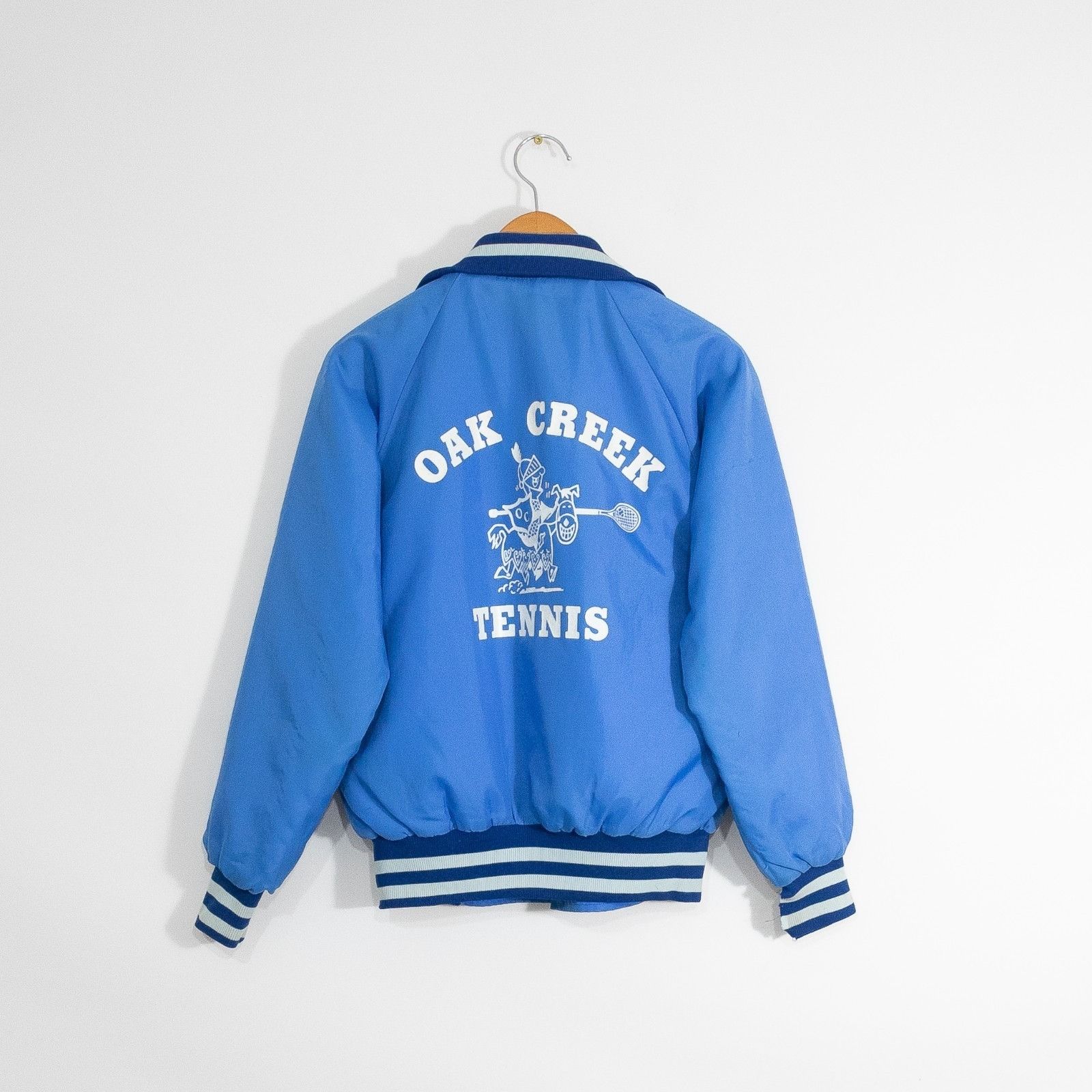 Vintage Vintage Oak Creek Tennis Windbreaker Bomber Jacket Small Size US S / EU 44-46 / 1 - 1 Thumbnail