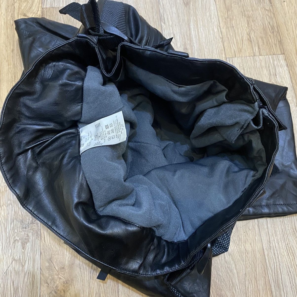 Tornado Mart Aegis Invincible Shield Rick Owen Style Leather Pants Size US 30 / EU 46 - 10 Thumbnail