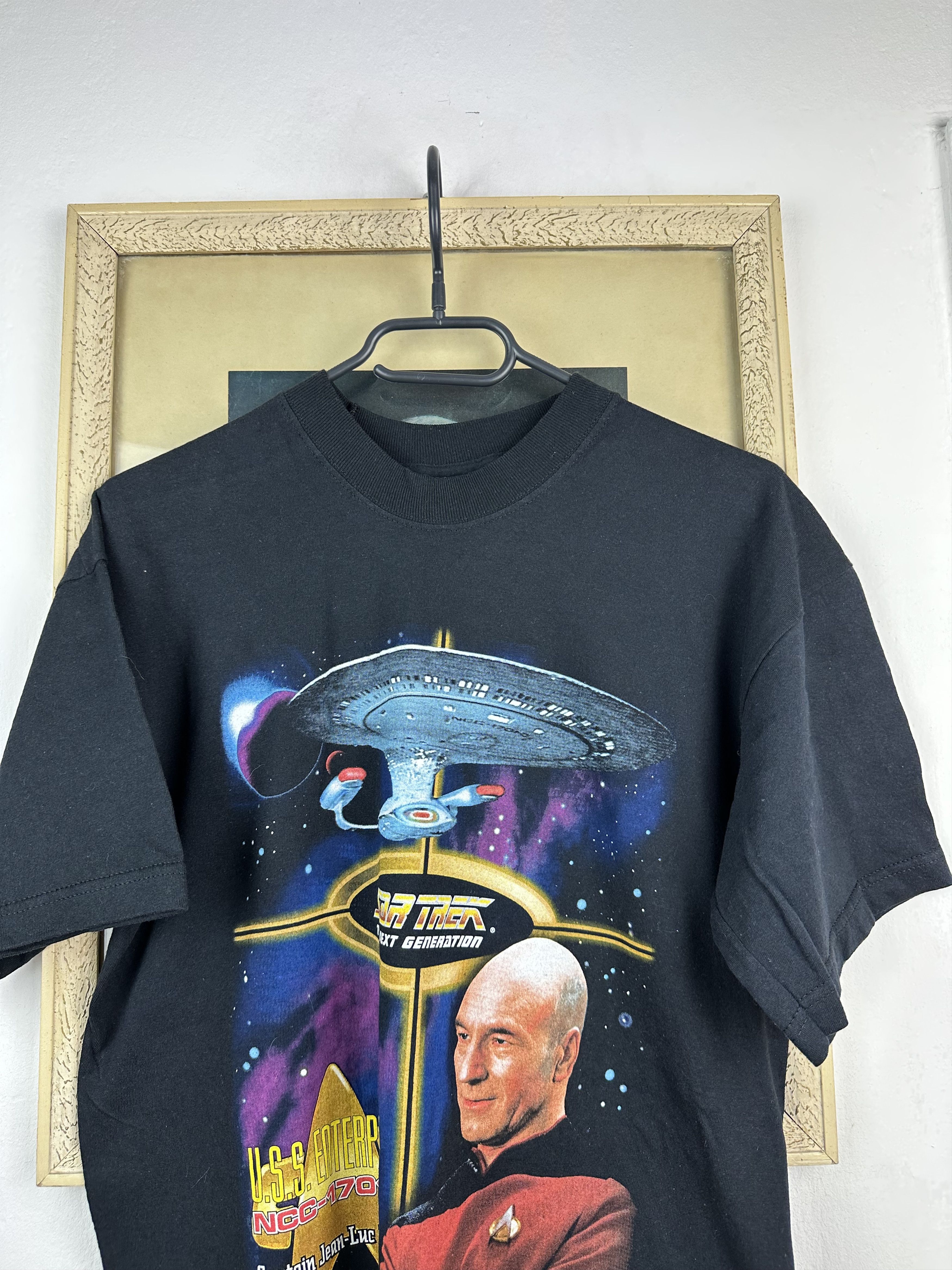 Vintage Vintage Startrek The Next Generation Shirt Tee Movie Rare Size US M / EU 48-50 / 2 - 2 Thumbnail