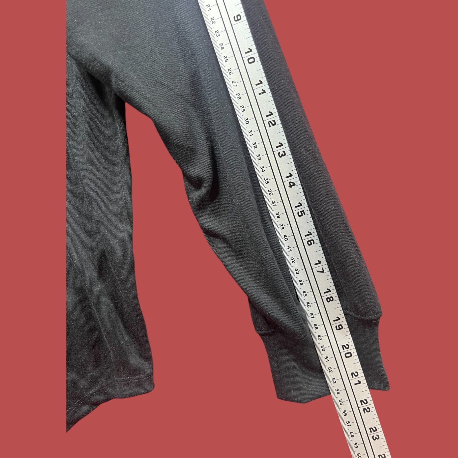 Other Ava & Viv - Women's V-neck Long Sleeve T-Shirt - Black - XXL Size XXL / US 16-18 / IT 52-54 - 8 Thumbnail