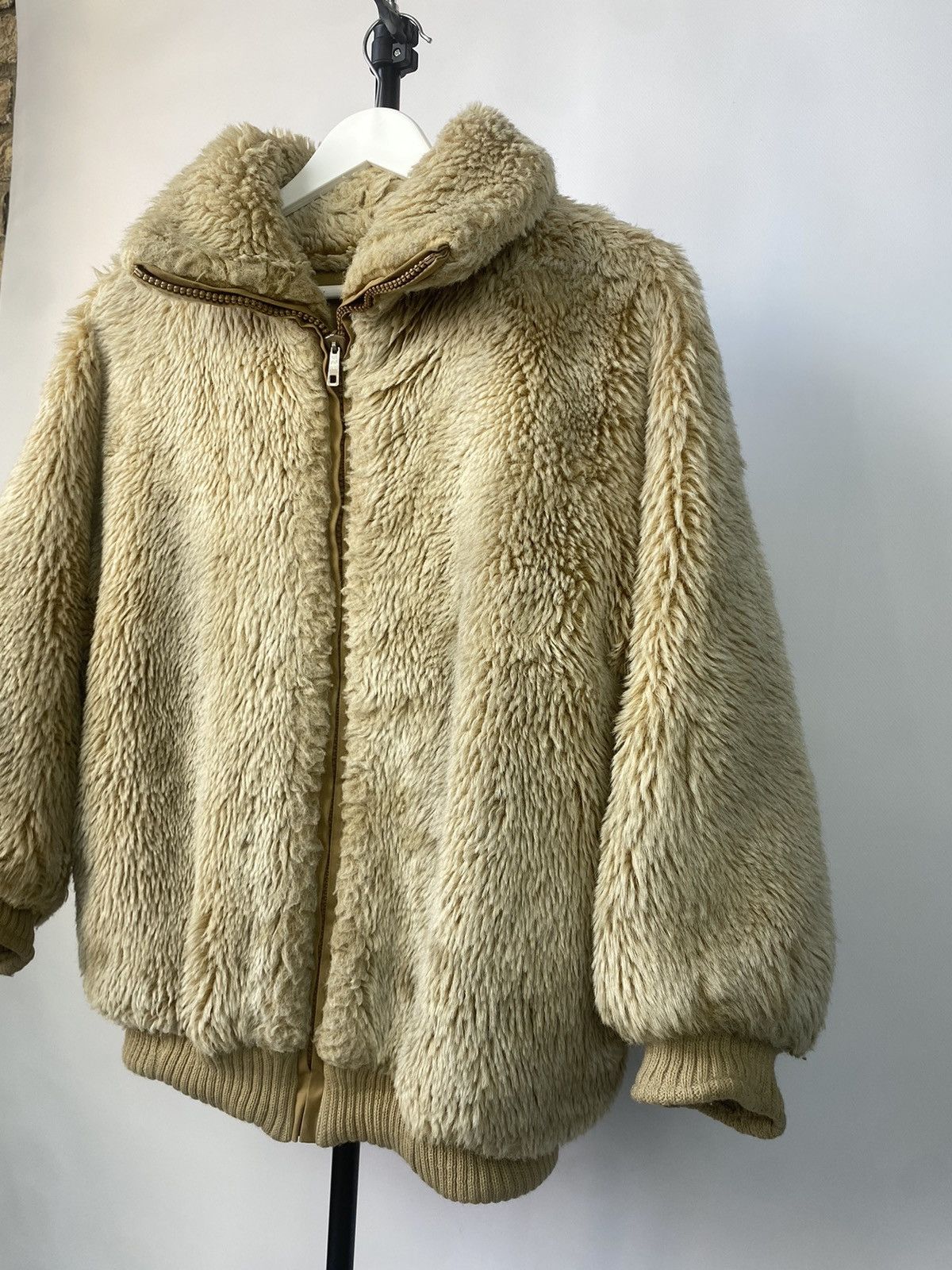 Designer × Hysteric Glamour × Japanese Brand Vintage 90 Japanese Brand Mohair Fur Jacket RIRI Y2K Opium Size US S / EU 44-46 / 1 - 4 Thumbnail