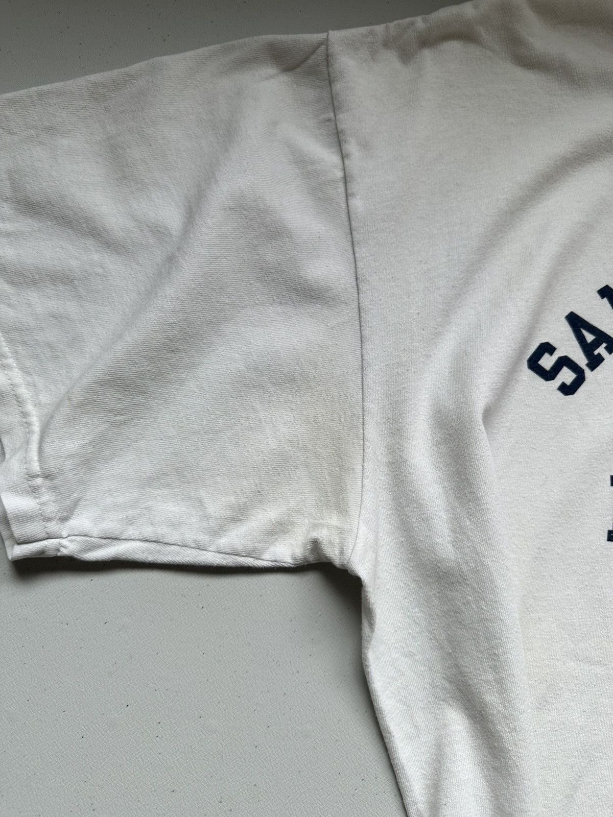 Nike × Vintage Vintage Y2k Nike San Diego Padres Baseball Big Swoosh Tee Size US L / EU 52-54 / 3 - 7 Thumbnail
