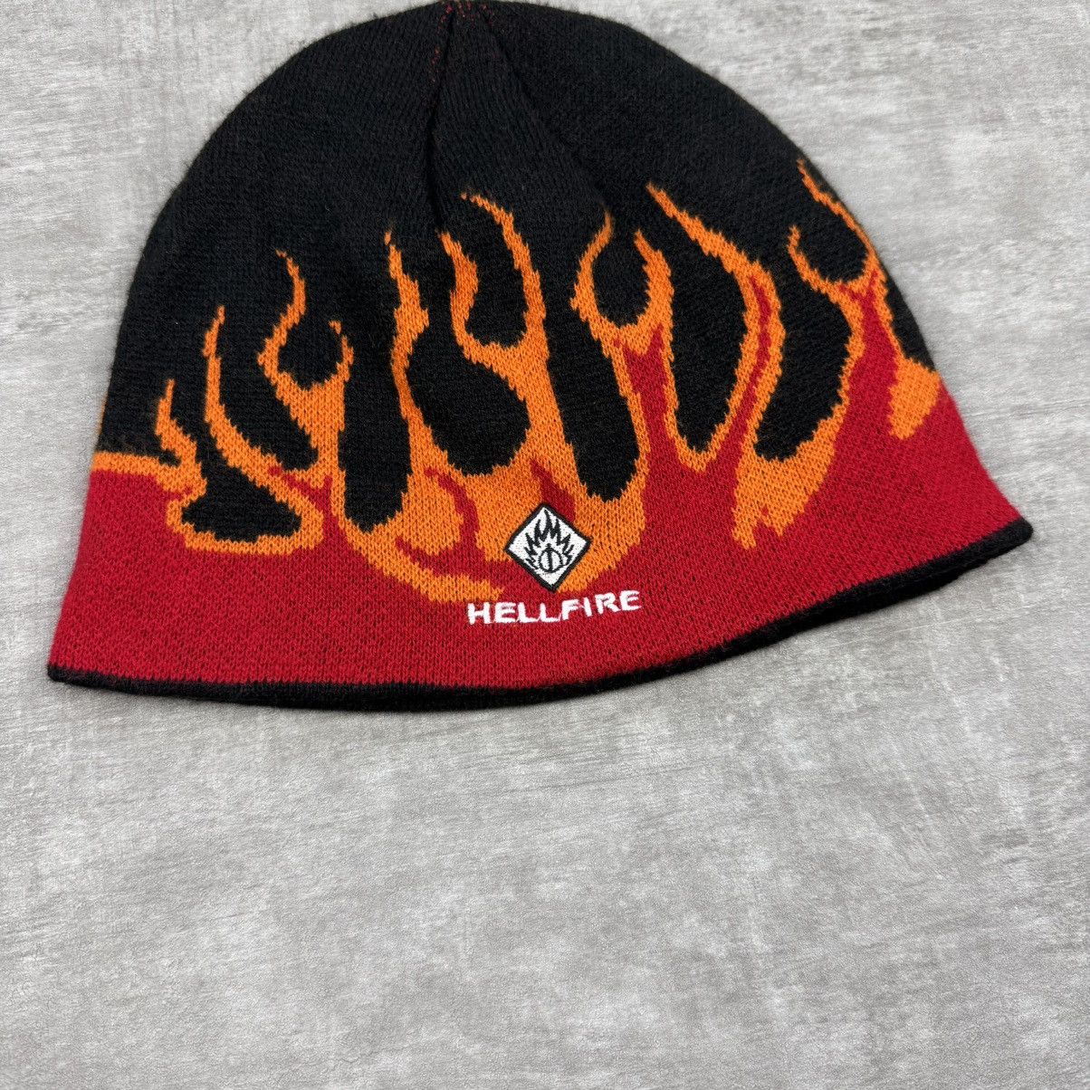 Other Y2K Flame Beanie Hat Size ONE SIZE - 2 Thumbnail