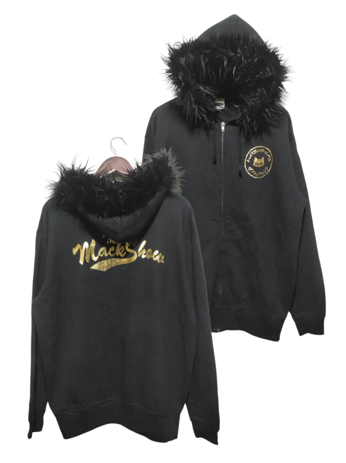 Japanese Brand The Mack Show zipper fur hoodie ifsix LGB style Size US XL / EU 56 / 4 - 2 Thumbnail