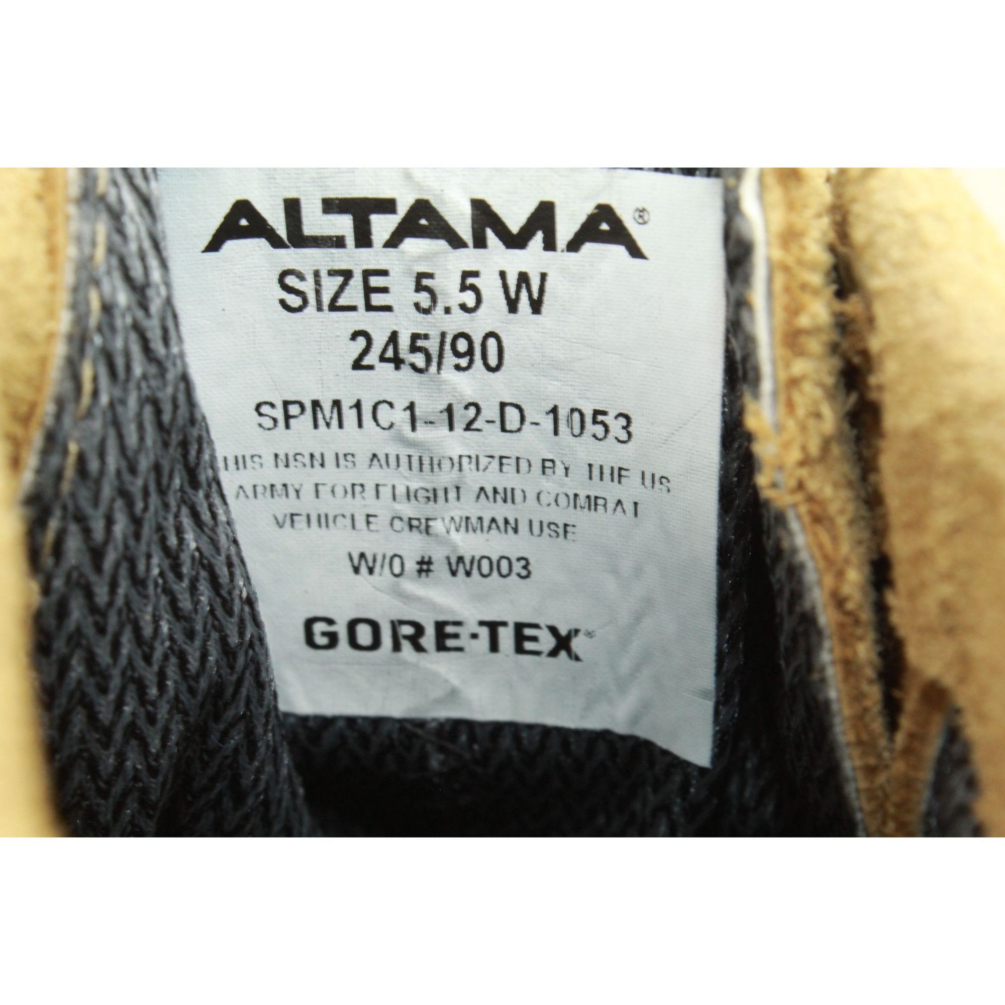 Altama Altama SPM1C1-12-D-1053 Gore-Tex Steel Toe Combat Boots Size US 5.5 / EU 38 - 7 Thumbnail