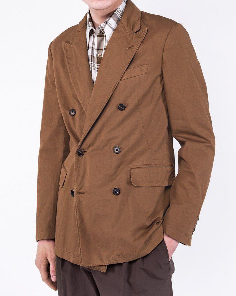 Dries Van Noten DRIES VAN NOTEN double-breasted cotton blazer Size 48R - 1 Thumbnail