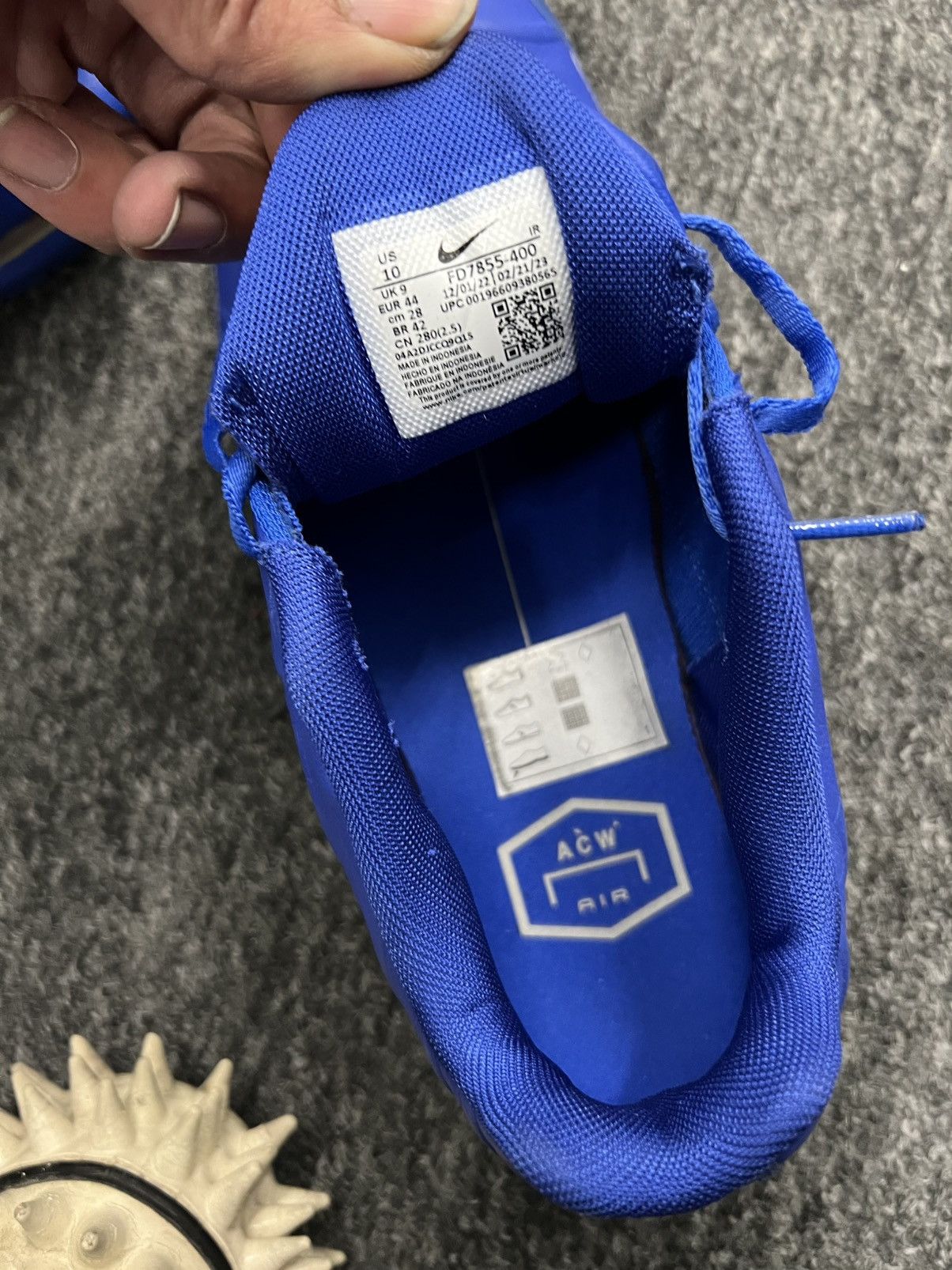 A-COLD-WALL* × Nike A-Cold-Wall x Nike Air Max Plus 'House Blue' FD7855-400 Size US 10 / EU 43 - 7 Thumbnail