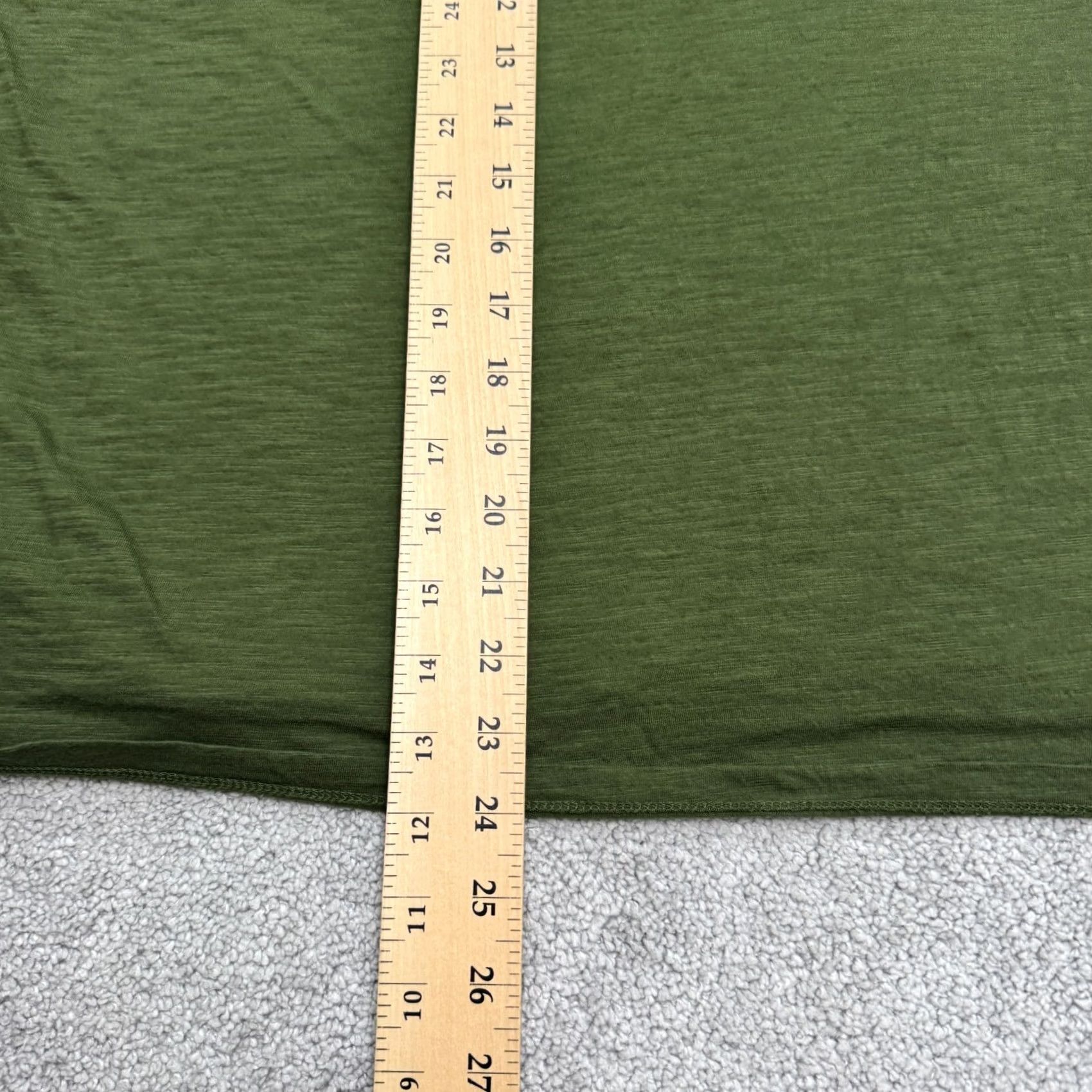 Vintage St. John's Bay Eyelet Embroidered T-Shirt Womens 2XL Olive Green Cotton Casual Shirt Adults Womens Green Embroidered Casual Sleeve Short Sleeve Size XXL / US 16-18 / IT 52-54 - 6 Thumbnail