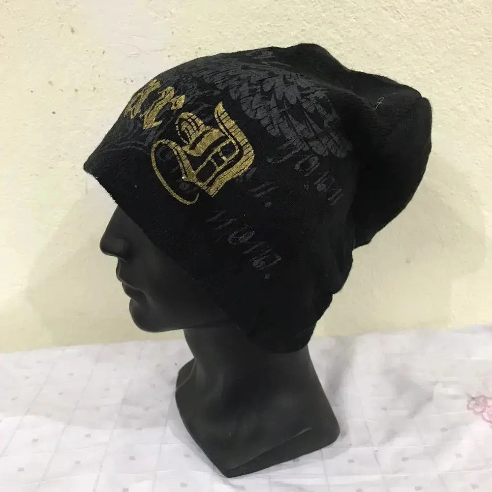 Japanese Brand Bastard Spellout Beanie Hat Size ONE SIZE - 4 Thumbnail