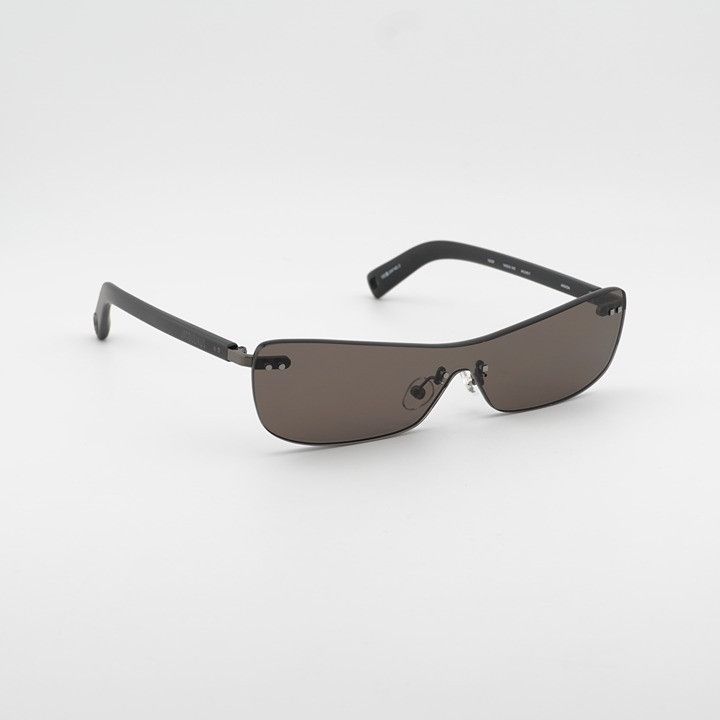 Jacquemus Jacquemus MIRADA JAC/69 C1 Sunglasses Matte Grey Shield Size ONE SIZE - 5 Thumbnail