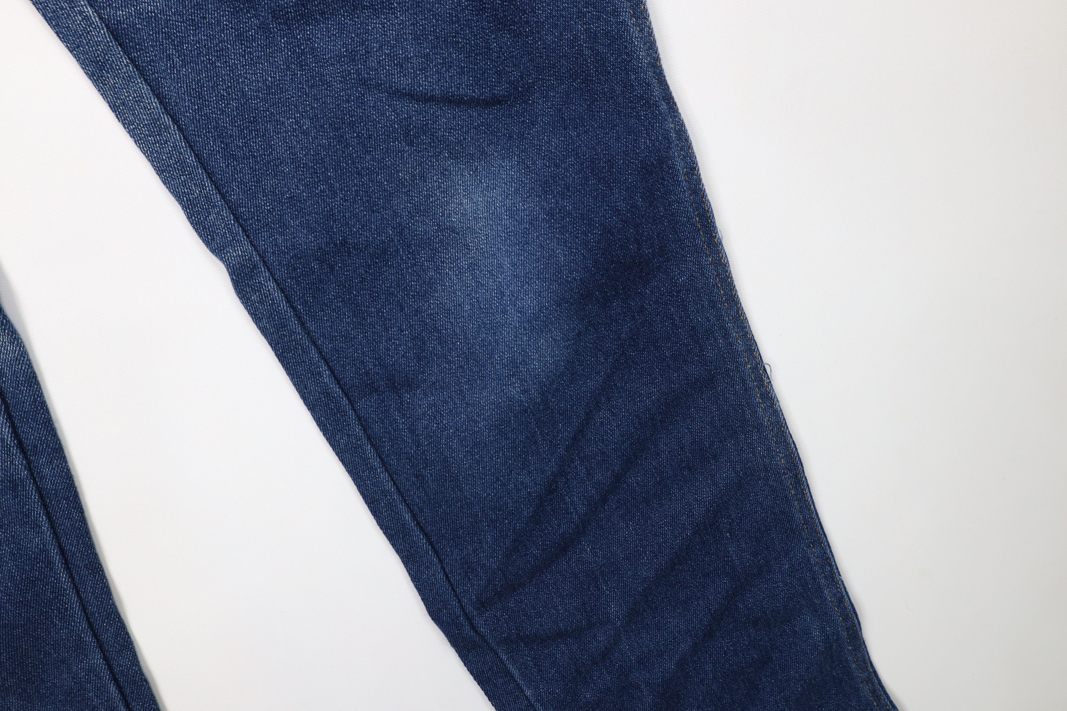 Lee Vintage 70s 80s Lee Flared Wide Leg Denim Jeans Blue USA Size 38" / US 16 / IT 52 - 5 Thumbnail