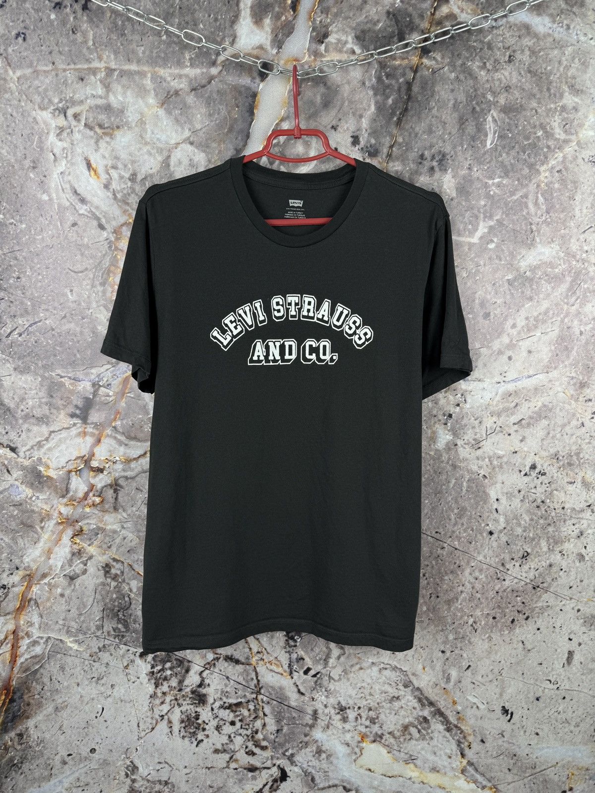 Levi's Men’s Levi’s Strauss T-Shirt Black Size Large Size US L / EU 52-54 / 3 - 1 Thumbnail