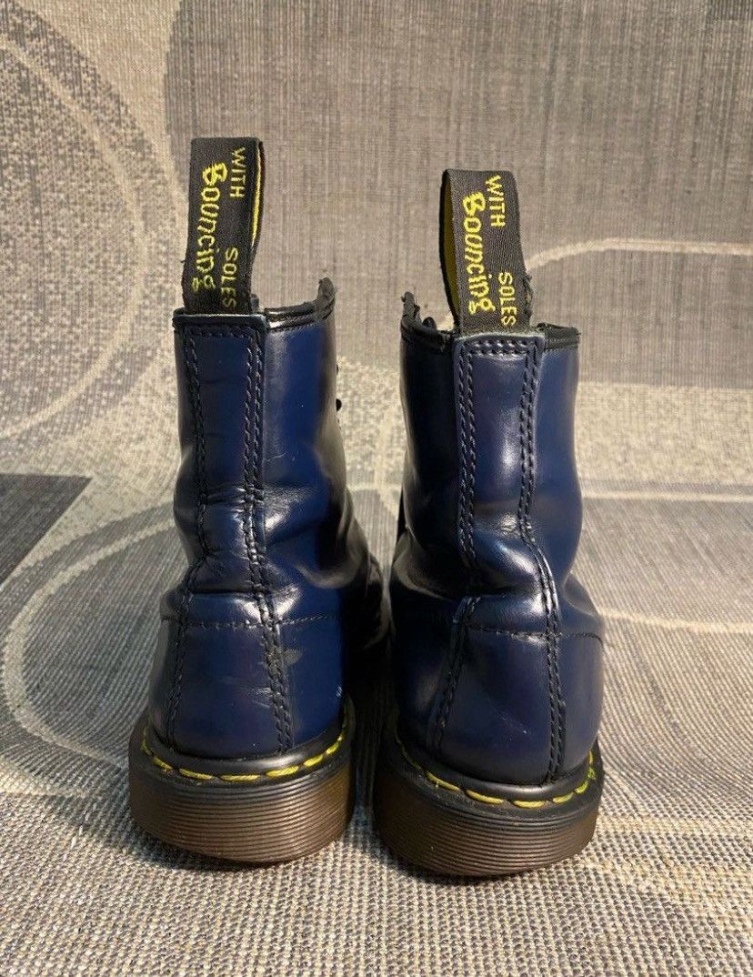 Dr. Martens Dr Martens 1460 Navy Smooth Size US 6.5 / EU 39-40 - 5 Thumbnail