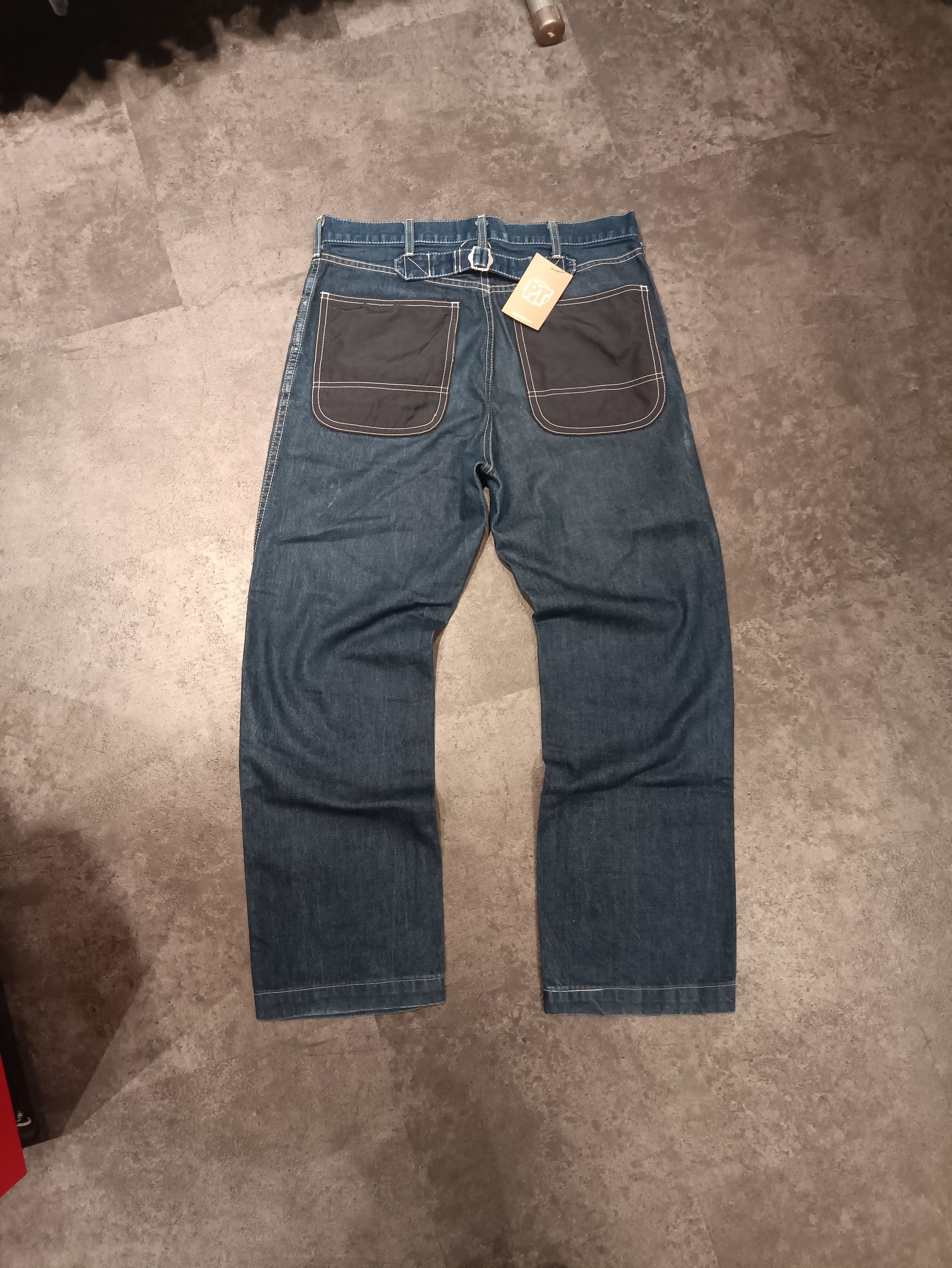 Comme des Garcons × Japanese Brand comme des garcons backel back denim Size US 31 - 1 Thumbnail