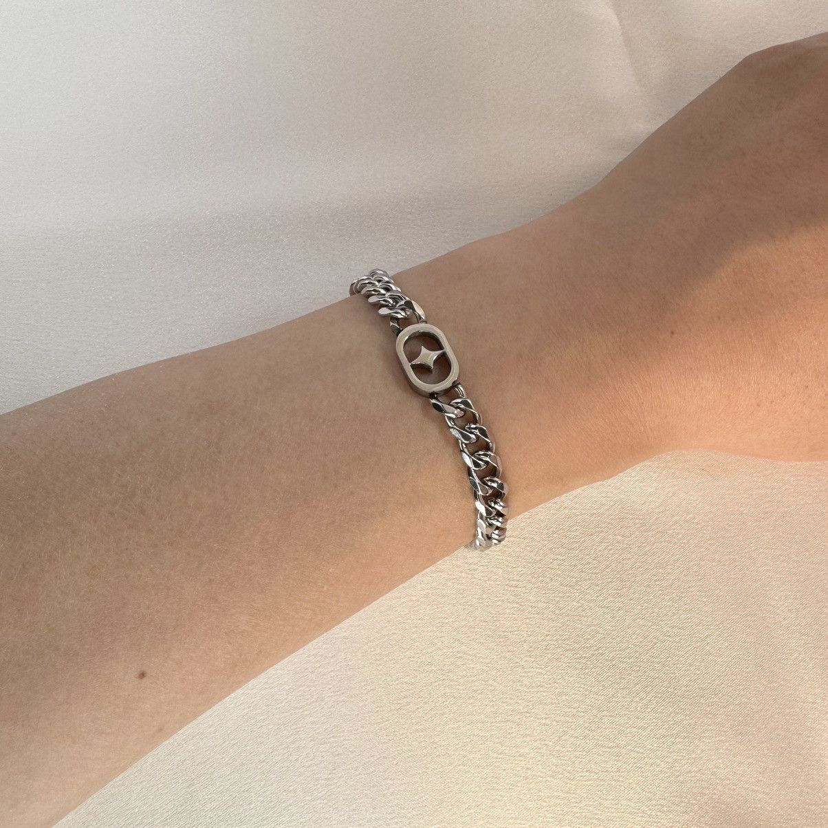 Other Adjustable Star Link Chain Bracelet for Men Women Size ONE SIZE - 6 Thumbnail