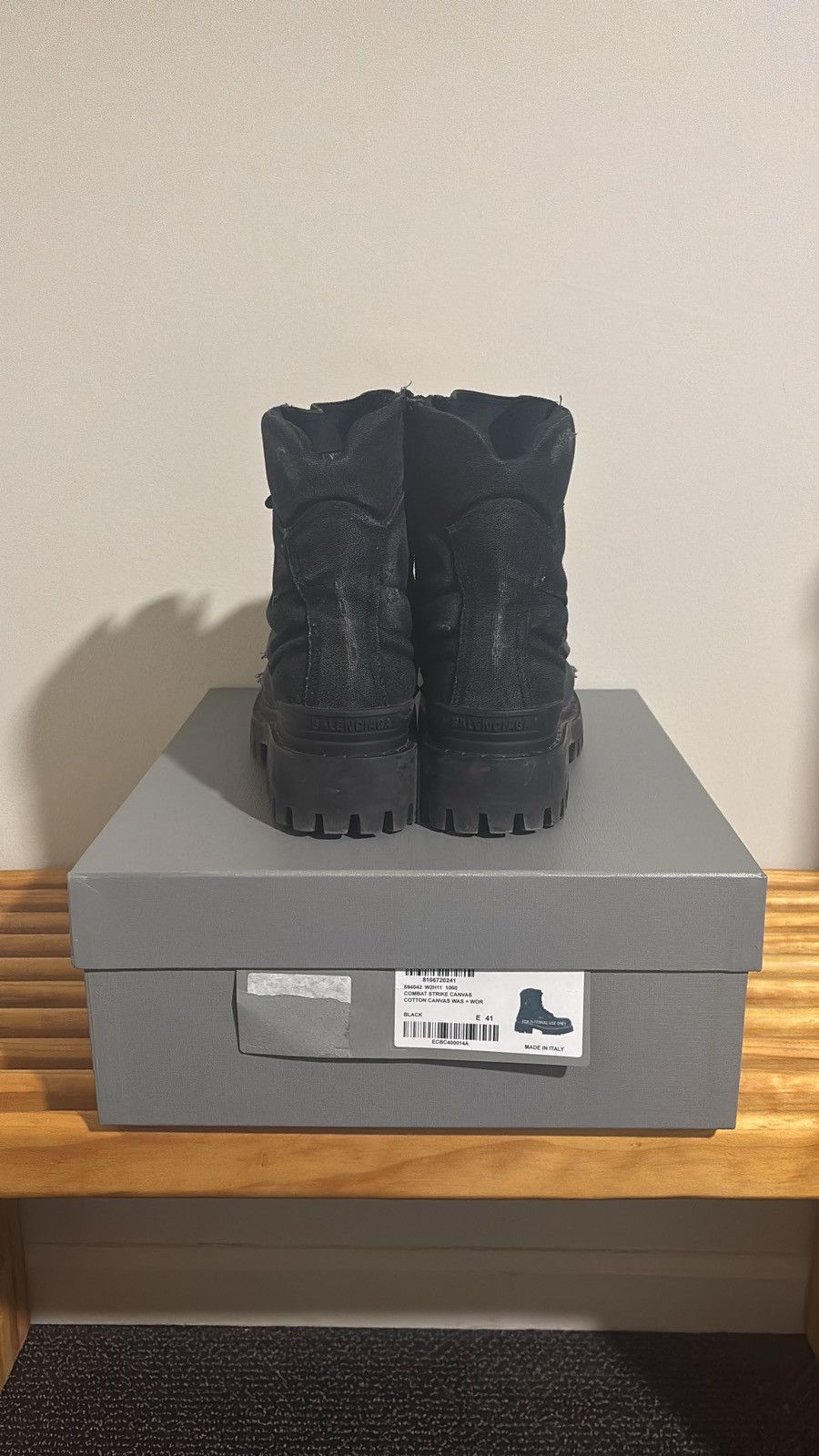 Balenciaga Balenciaga Canvas Strike Boots Size US 8 / EU 41 - 4 Thumbnail