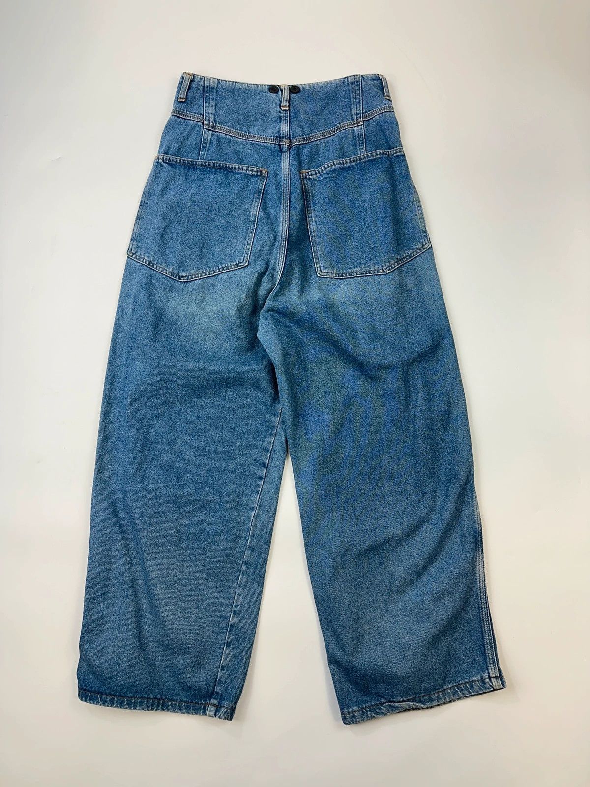 Marithe + Francois Girbaud Marithé + François Girbaud 80’s High Waisted Wide Legs Size US 32 / EU 48 - 7 Thumbnail