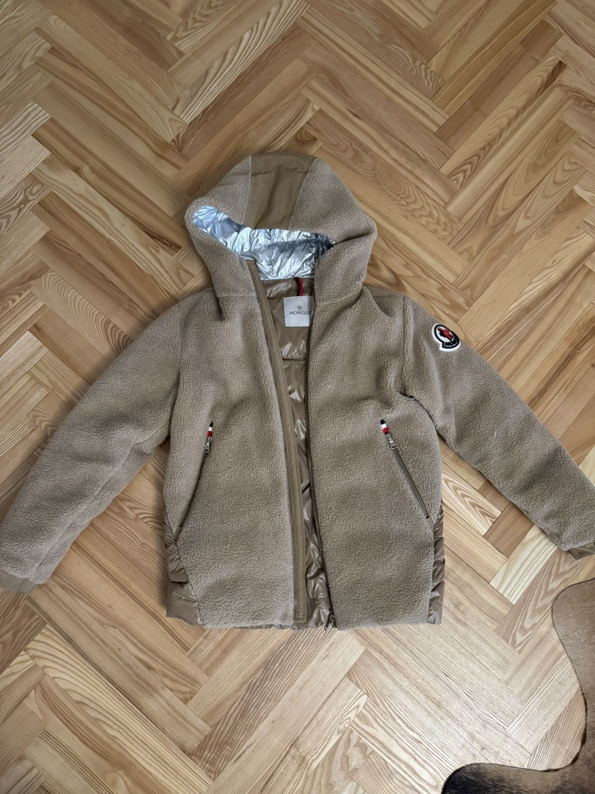 moncler beige jacket