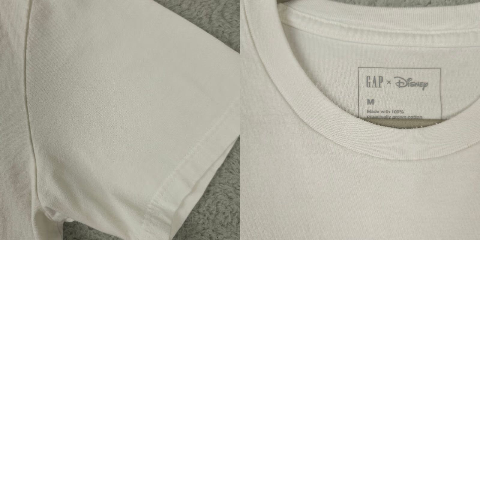 Gap Gap Disney Shirt Mens Medium White Mickey Graphic Logo Crew Neck Tee Adult Size US M / EU 48-50 / 2 - 10 Thumbnail