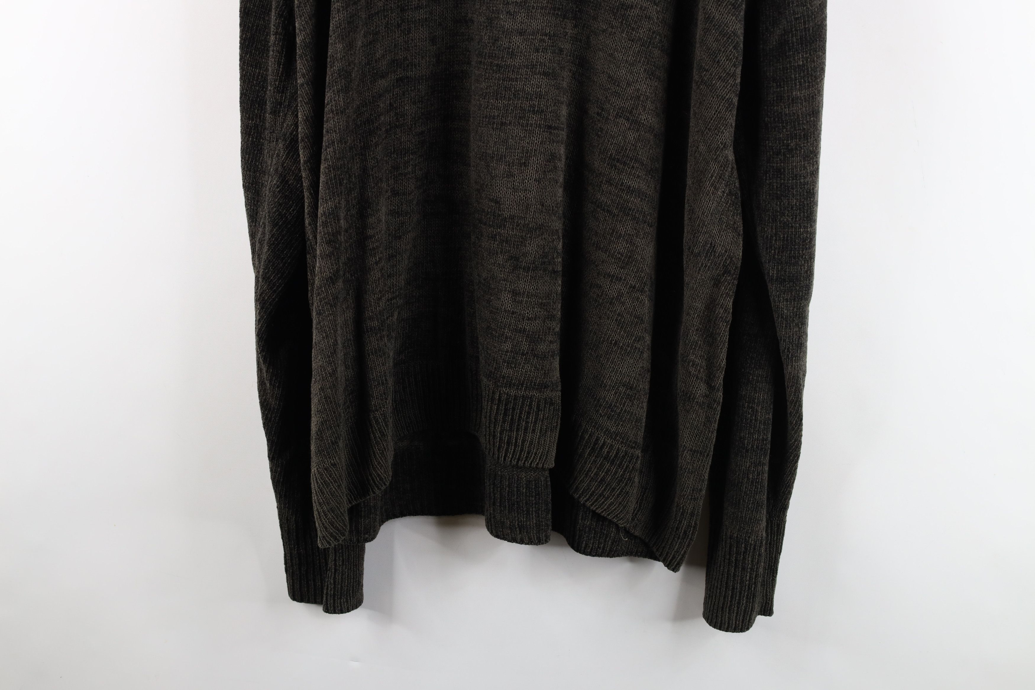 Vintage Vintage 90s Y2K Streetwear Knit Collared Sweater Green Size US XL / EU 56 / 4 - 12 Thumbnail