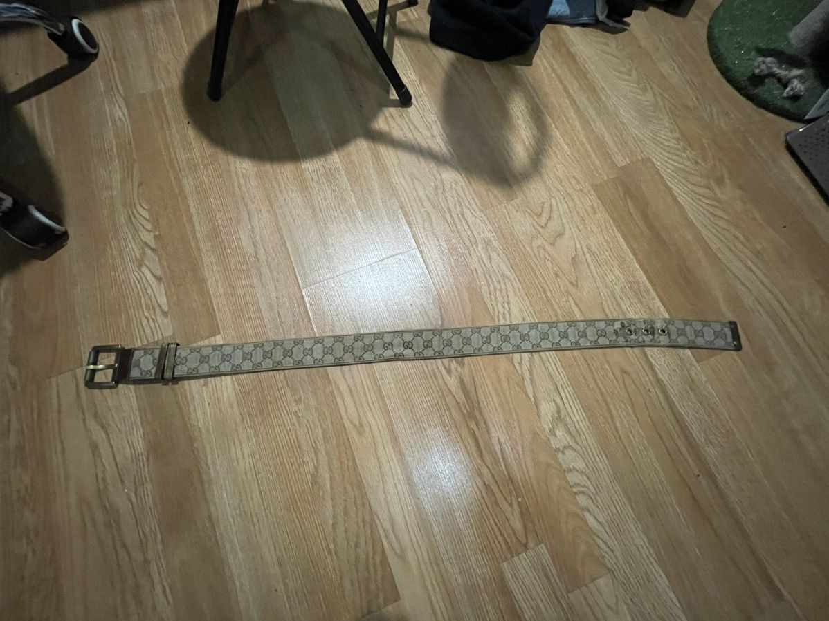 Gucci Vintage Gucci Webbed Belt(SOLD❌) Size 32 - 3 Thumbnail