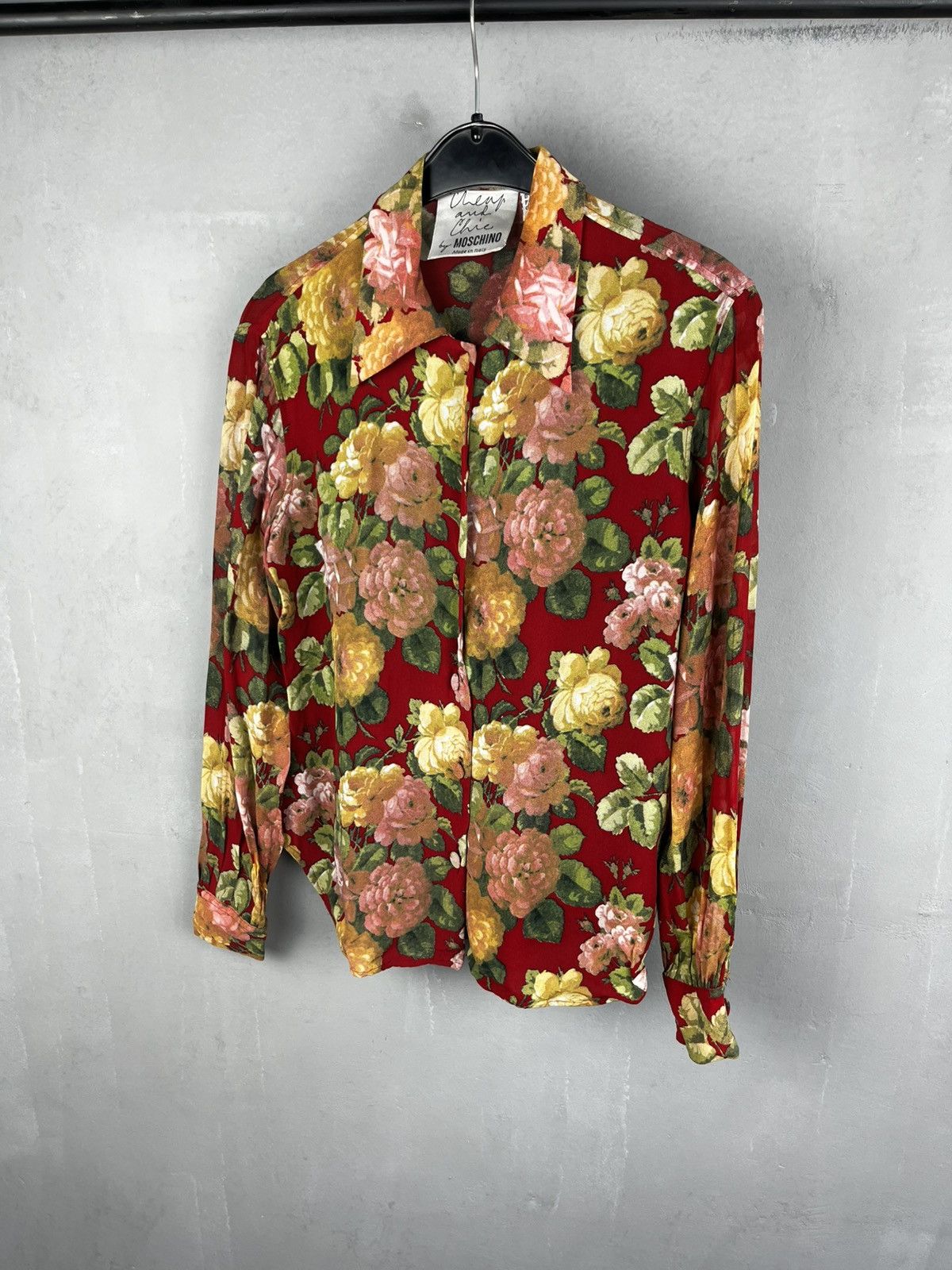 Moschino Moschino button shirt art vintage 90s Size M / US 6-8 / IT 42-44 - 7 Thumbnail