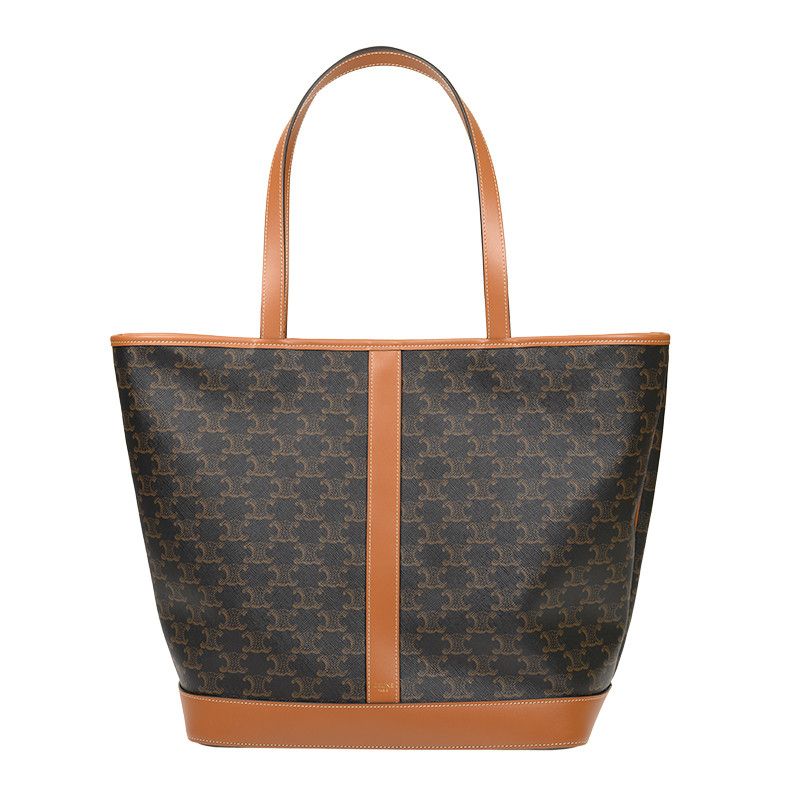 Celine o1w1db10426 Size: OS/Medium Cabas in Black/Brown Size ONE SIZE - 1 Thumbnail