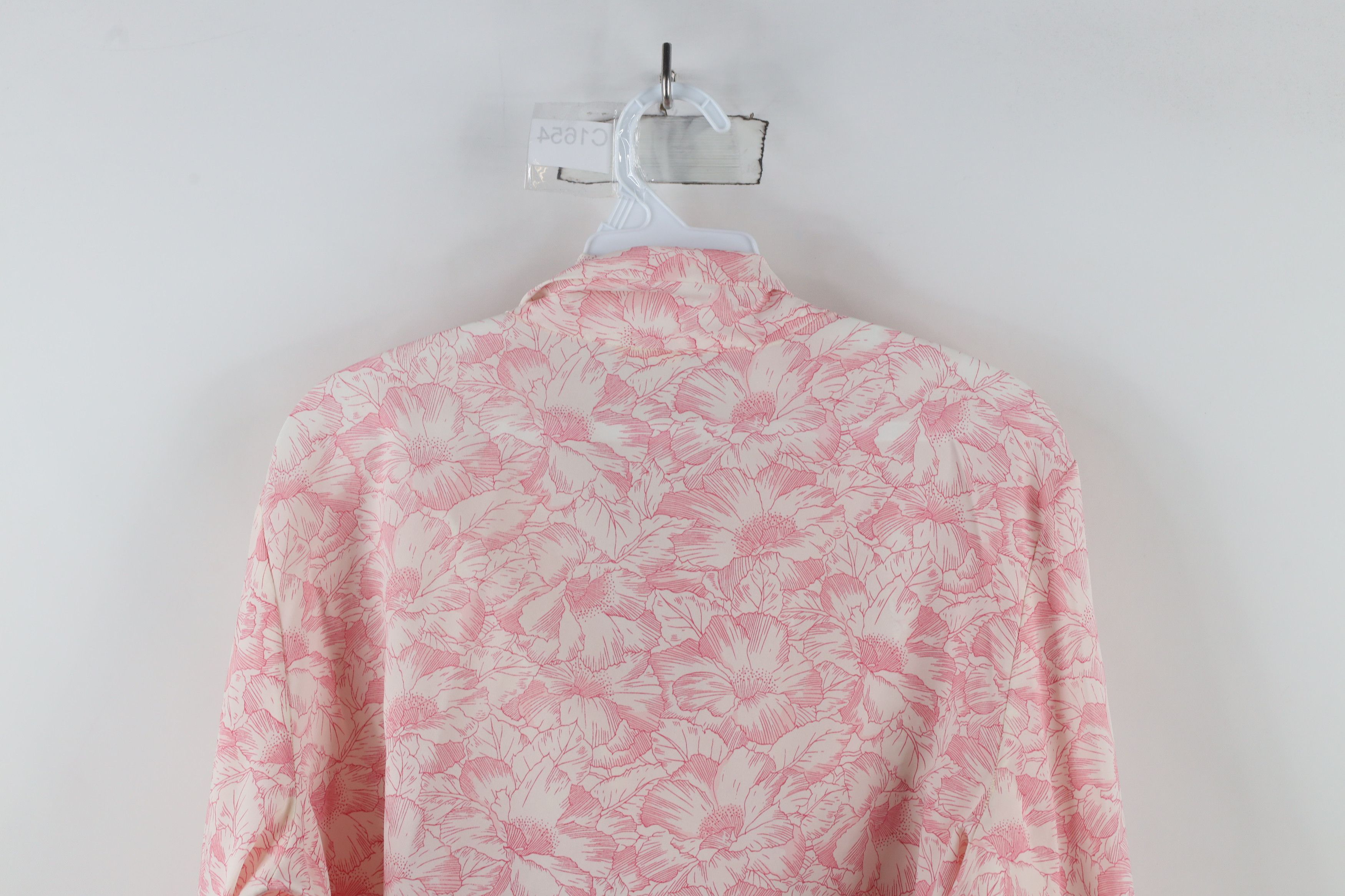 Vintage Vintage 70s Streetwear Collared Button Shirt Pink USA Size XXL / US 16-18 / IT 52-54 - 11 Thumbnail