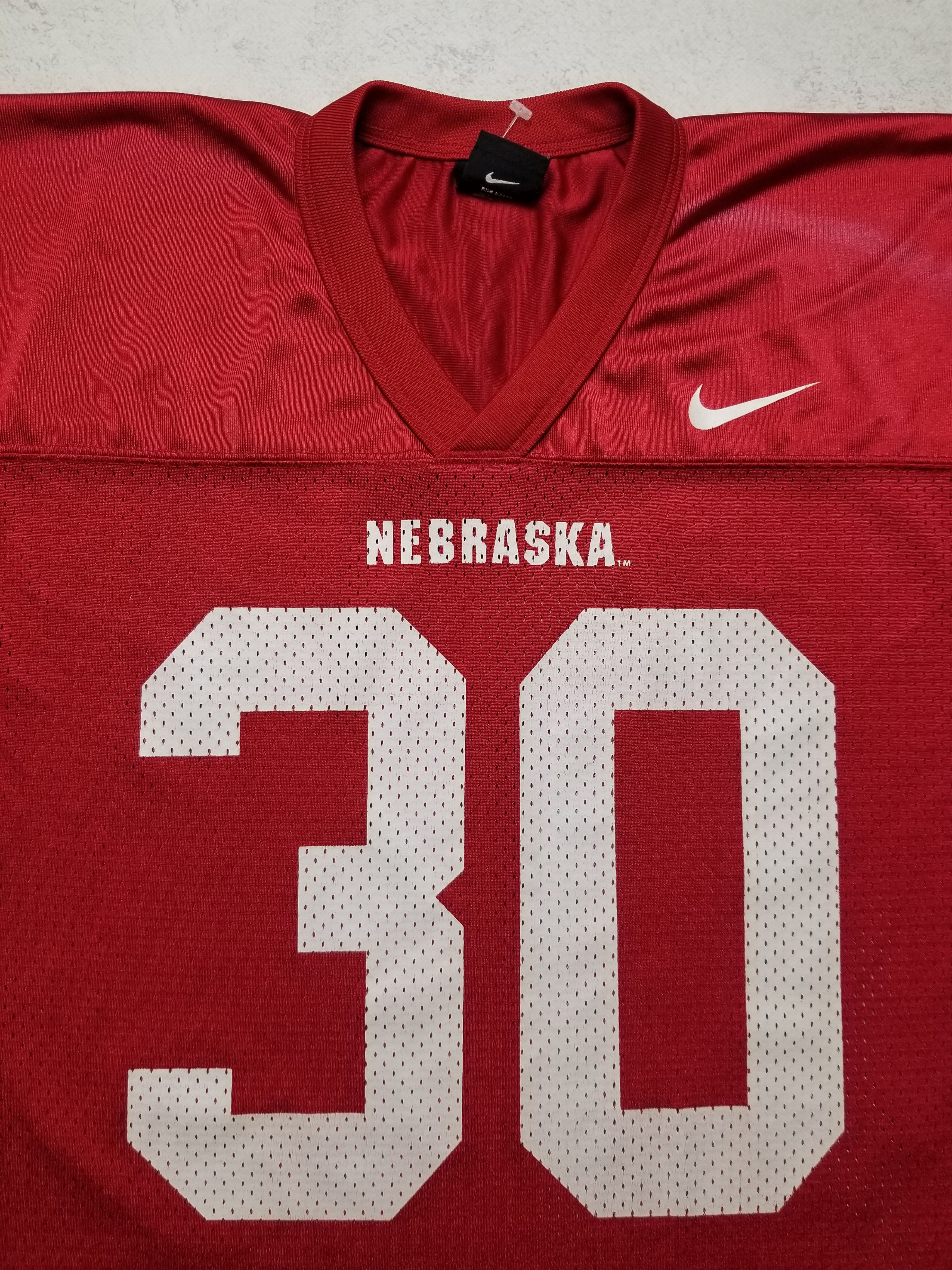 Nike Vintage Nike Nebraska Cornhuskers #30 NFL Jersey Size US L / EU 52-54 / 3 - 13 Thumbnail
