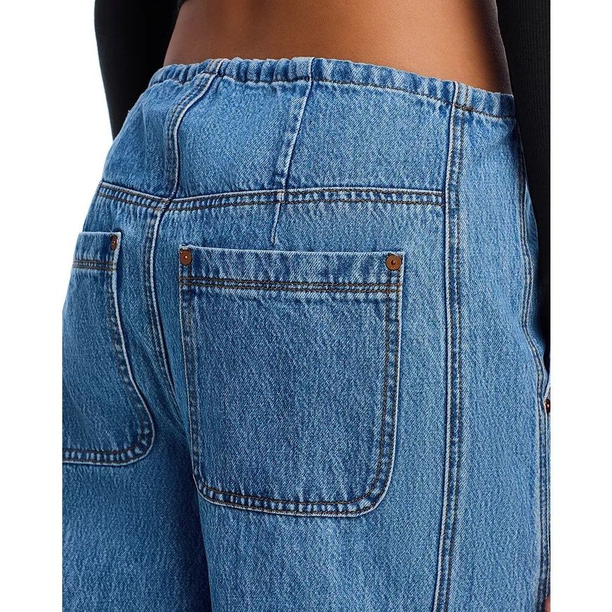 BLANKNYC BlankNYC Women Fan Mail Low Rise Barrel Leg Jeans Size S Size 28" / US 6 / IT 42 - 7 Thumbnail