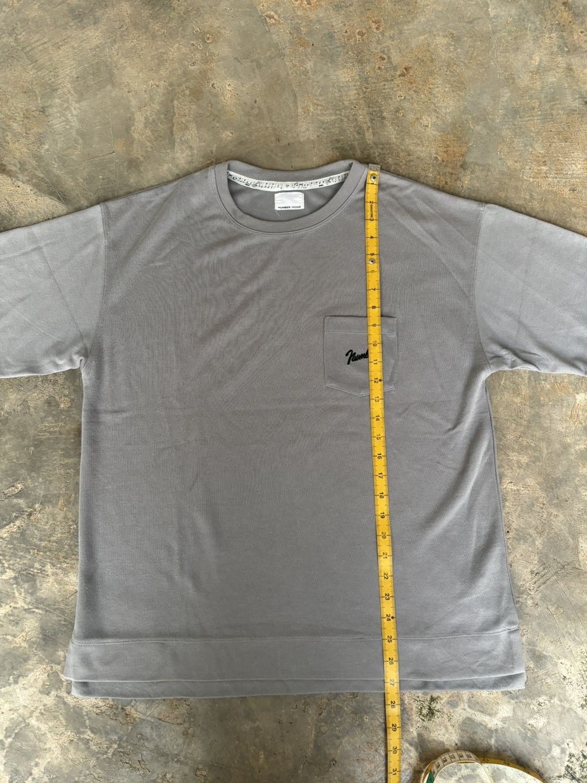 Number (N)ine Number (N)ine Pocket Tshirt Size US L / EU 52-54 / 3 - 8 Thumbnail