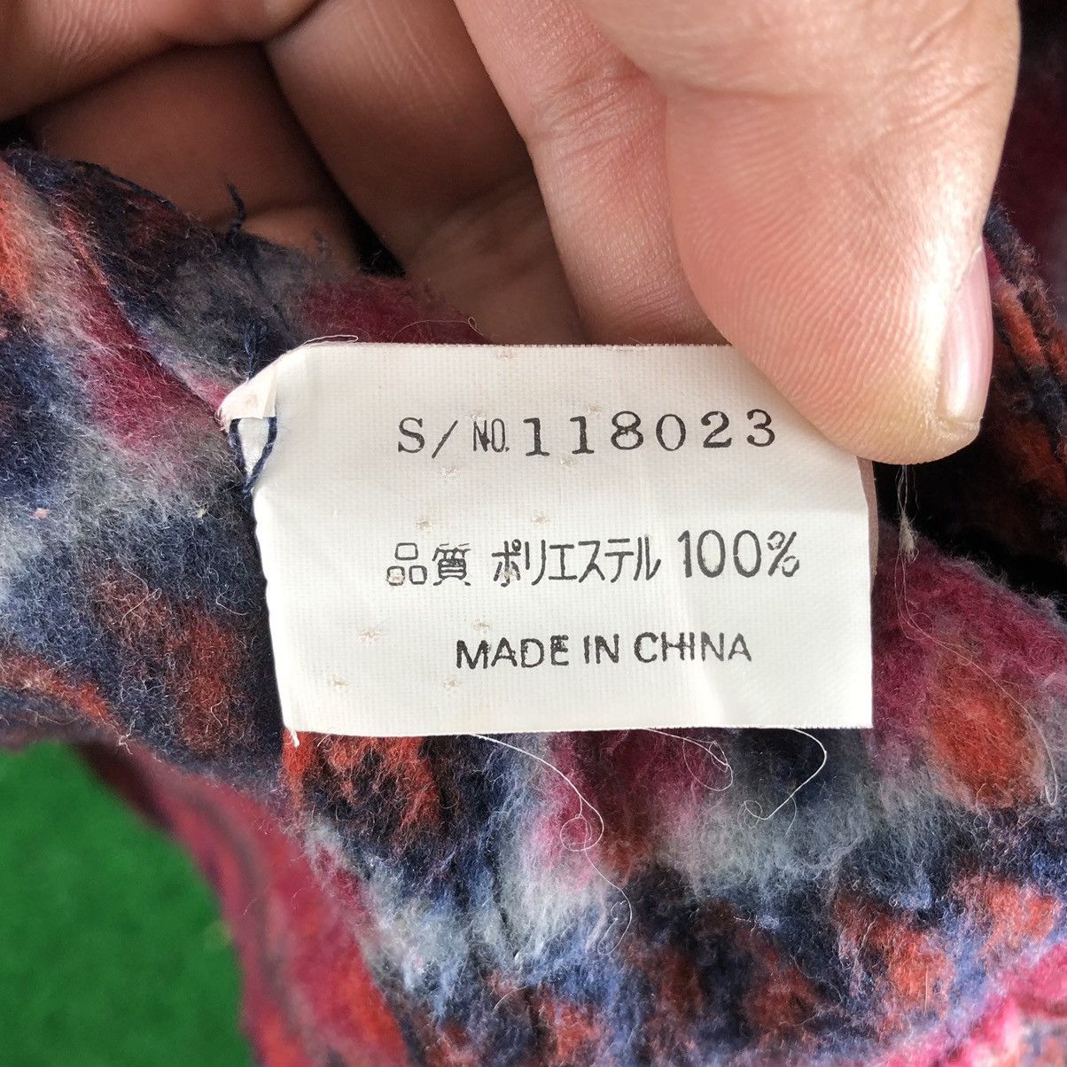 Japanese Brand Vintage 90's Navajo Fleece Chore Jacket by GQ Ford Size US XL / EU 56 / 4 - 14 Thumbnail