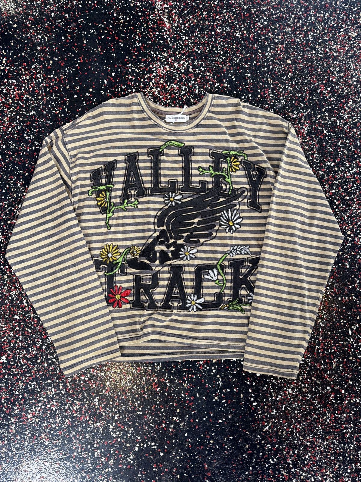Vale Vale Green Striped Longsleeve Size US XXL / EU 58 / 5 - 1 Thumbnail