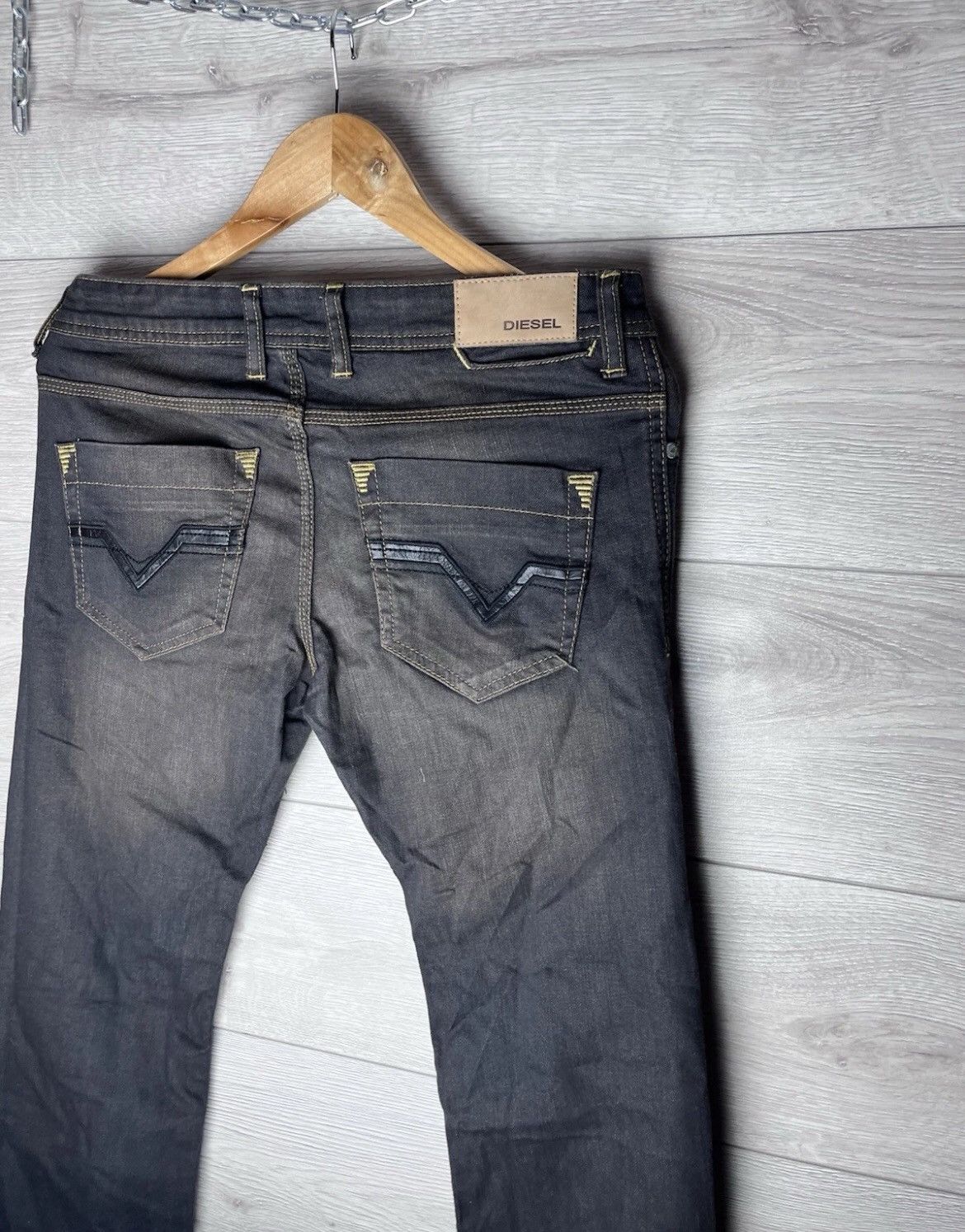 Diesel Vintage men's jeans Diesel size 30 y2k Size US 30 / EU 46 - 12 Thumbnail