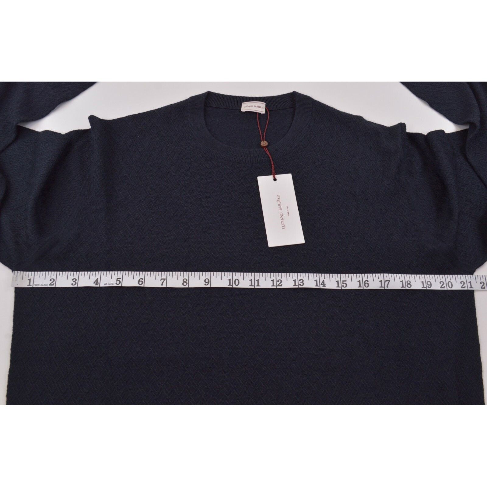 Luciano Barbera Luciano Barbera Sweater Size US L in Blue Size US L / EU 52-54 / 3 - 5 Thumbnail