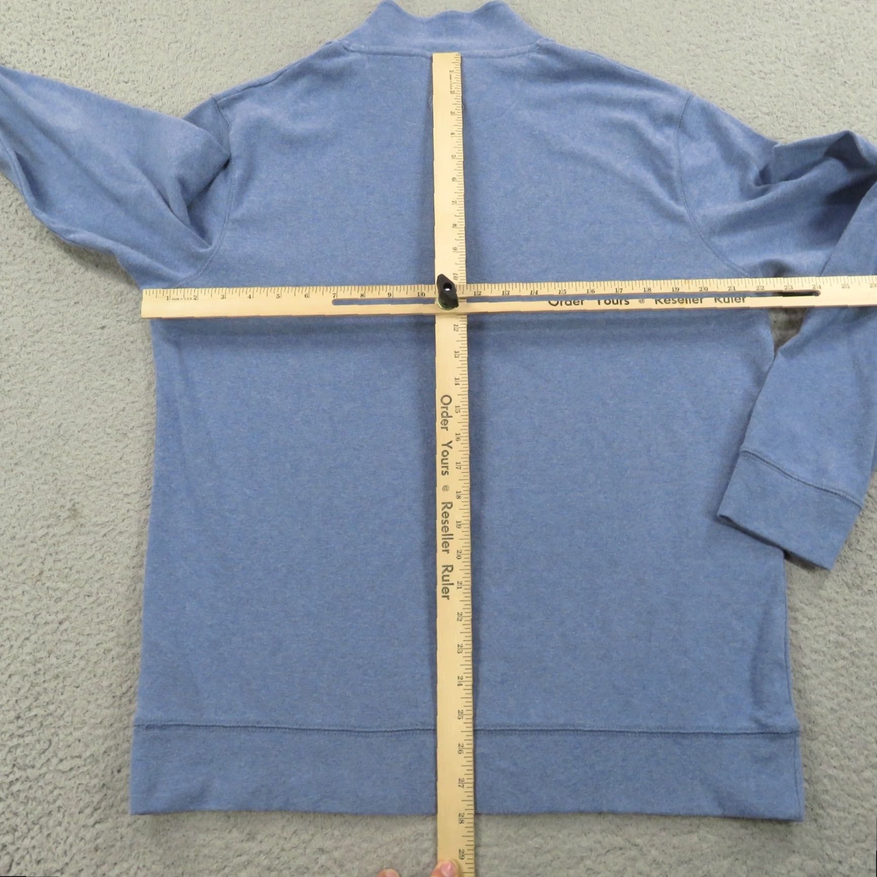 Vintage The Normal Brand Sweater Mens Large Heather Blue Thick Long Sleeve Henley Shirt Size US L / EU 52-54 / 3 - 7 Thumbnail