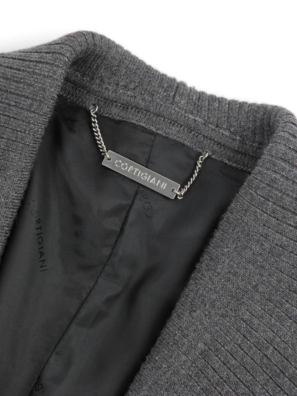 Cortigiani CORTIGIANI Wool gray jacket Size 50R - 6 Thumbnail