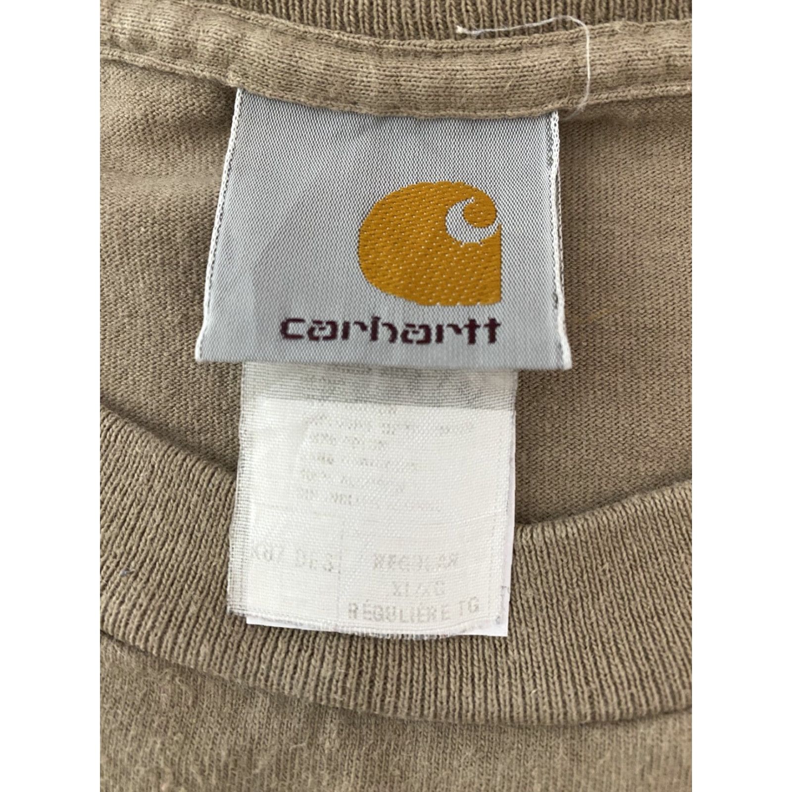 Carhartt Carhartt Shirt Mens XL Brown Chest Pocket Heavyweight Workwear Tee Size US XL / EU 56 / 4 - 6 Thumbnail