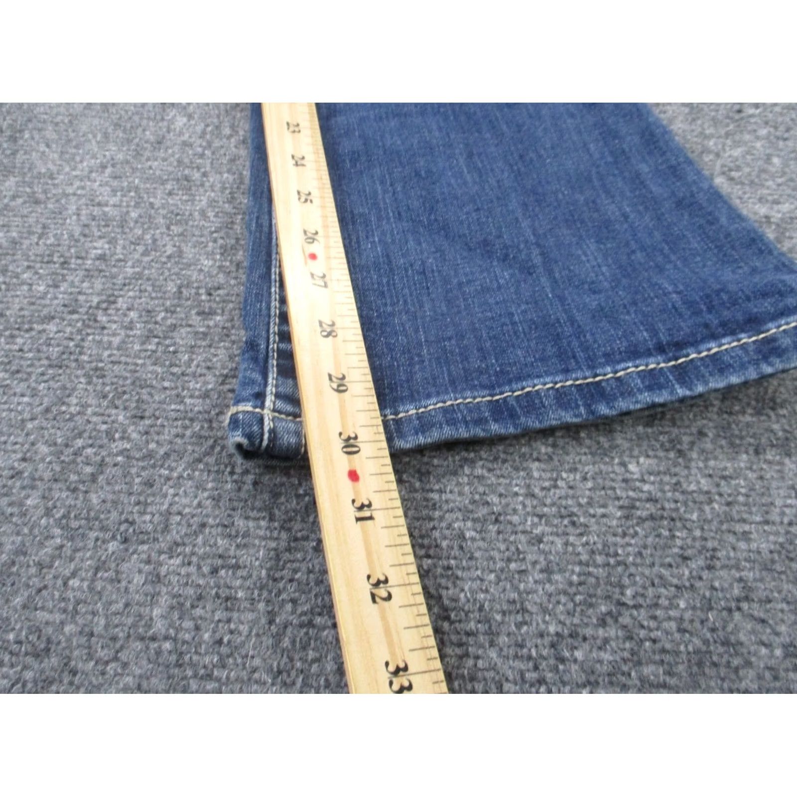 Ariat Ariat Jeans Womens 28 Blue Denim Bootcut Faded Country Work Stretch Western-Regular-Blue-28-Jeans-Pattern: Solid-Brand: Ariat Size 24" / US 00 / IT 34 - 4 Thumbnail