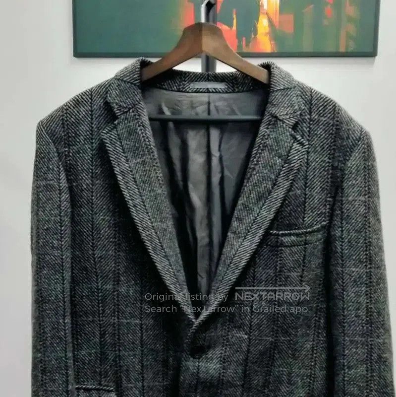 Burberry Burberry Men's Gray Wool Long Sleeve Coat. Size US L / EU 52-54 / 3 - 5 Thumbnail