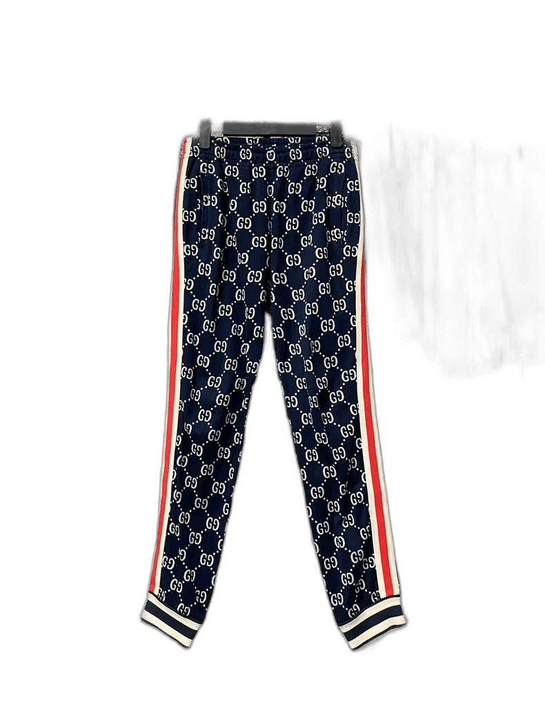 Gucci Gucci Logo Long Pants in New Condition-2506 Size US 26 / EU 42 - 1 Thumbnail