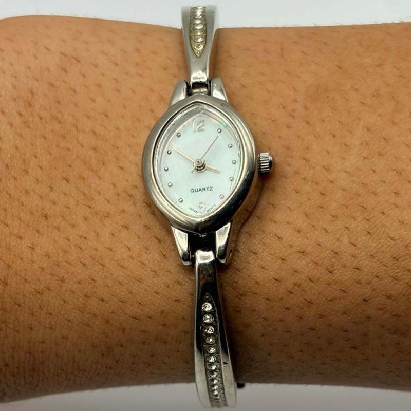 Other Stunning Silver Crystal Watch Size ONE SIZE - 2 Thumbnail