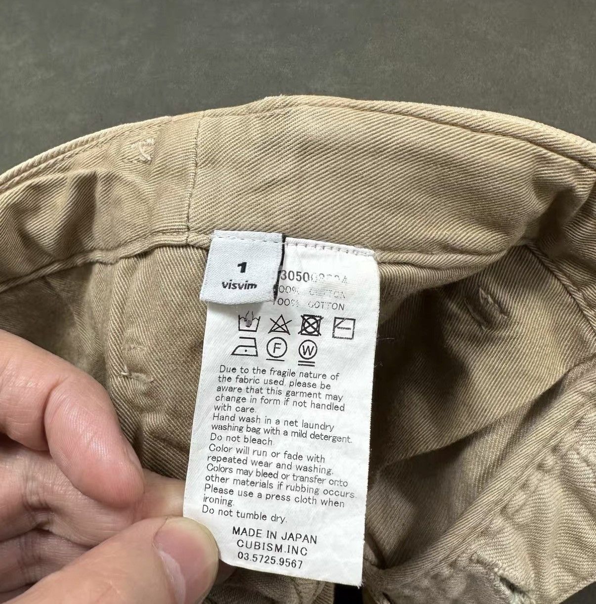 Visvim VISVIM CHINO SHORTS DMGD Washed Casual Shorts J16 Size US 30 / EU 46 - 8 Thumbnail