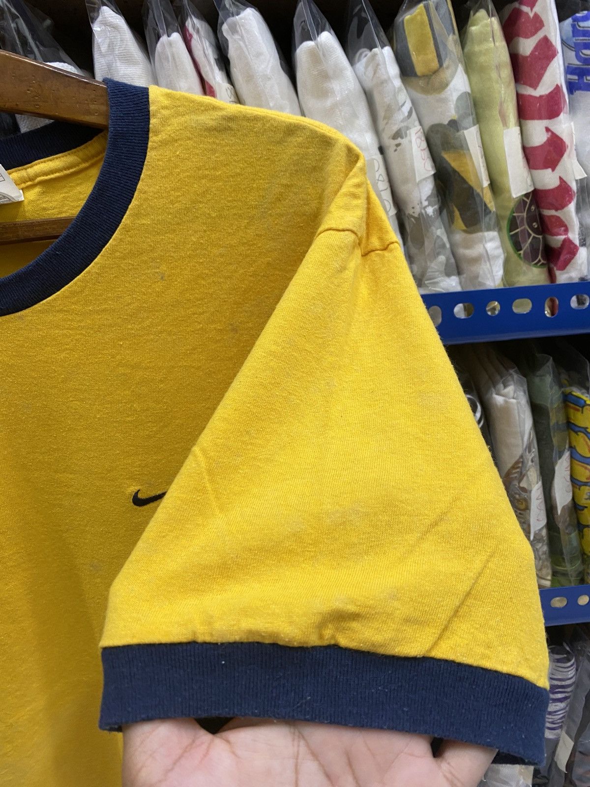 Other VINTAGE NIKE RINGER TSHIRT Size US L / EU 52-54 / 3 - 5 Thumbnail