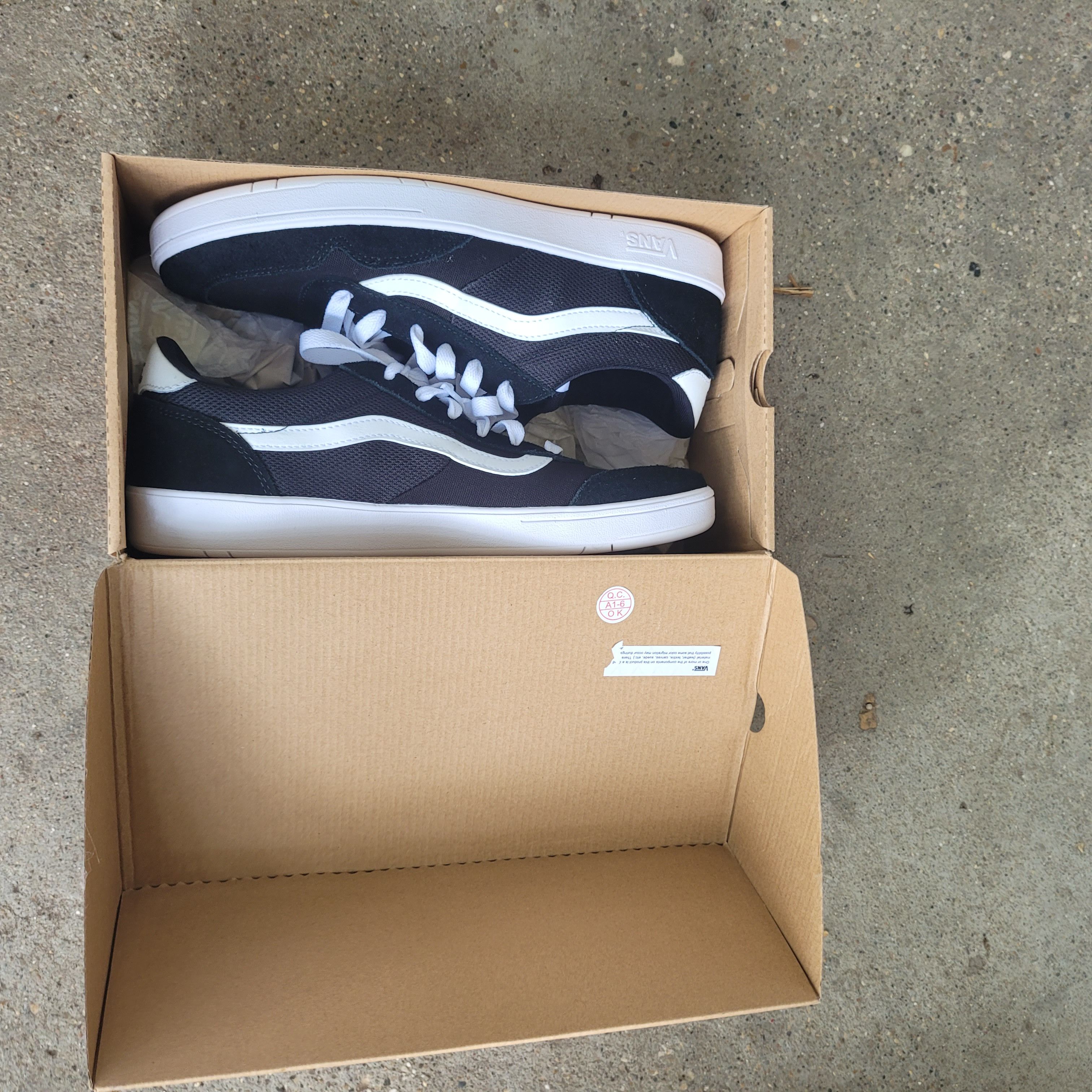 Vans Cruze Too CC Vans Low Top Sneakers (Staple) Black/White Size US 12 / EU 45 - 6 Thumbnail