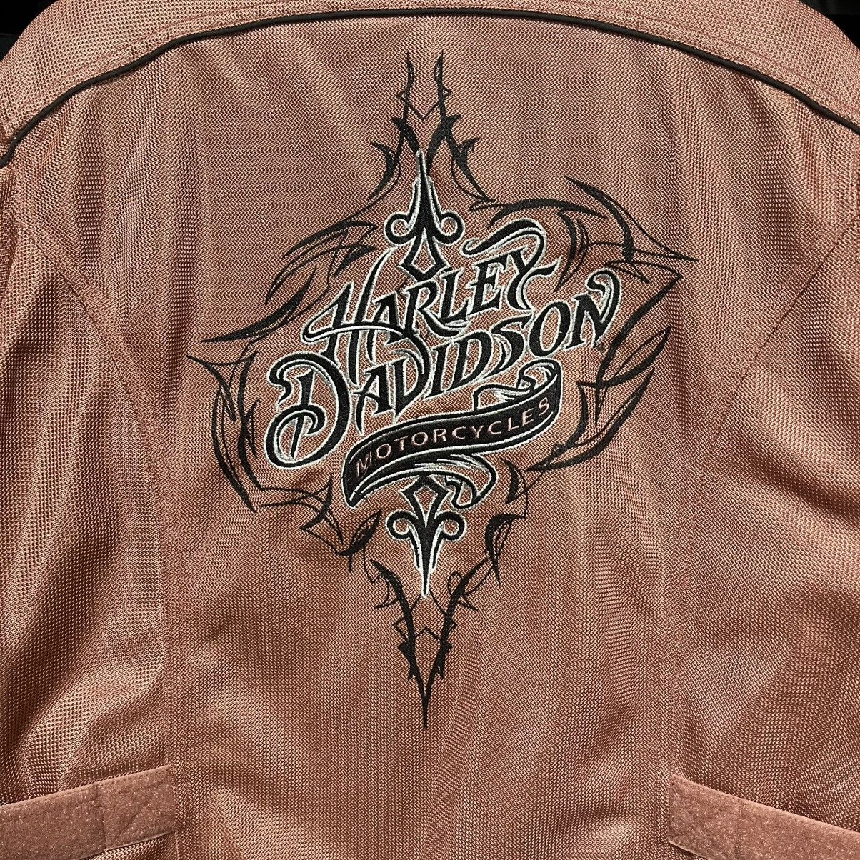 Harley Davidson VINTAGE HARLEY DAVIDSON REFLECTIVE MESH BIKER JACKET NWT Size L / US 10 / IT 46 - 11 Thumbnail
